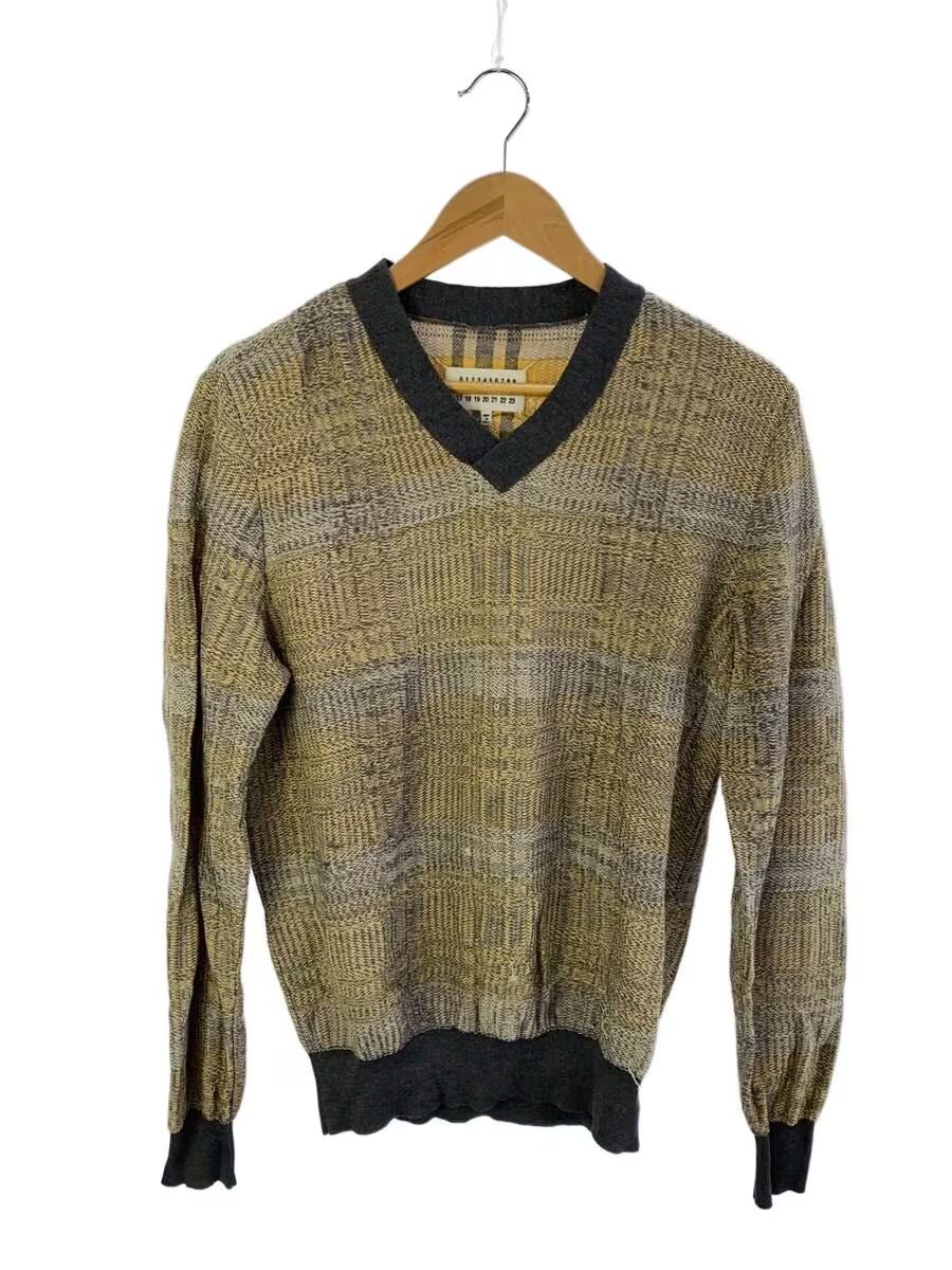 Maison Margiela Plaid Wool Knit Sweater Size US M / EU 48-50 / 2 - 1 Thumbnail