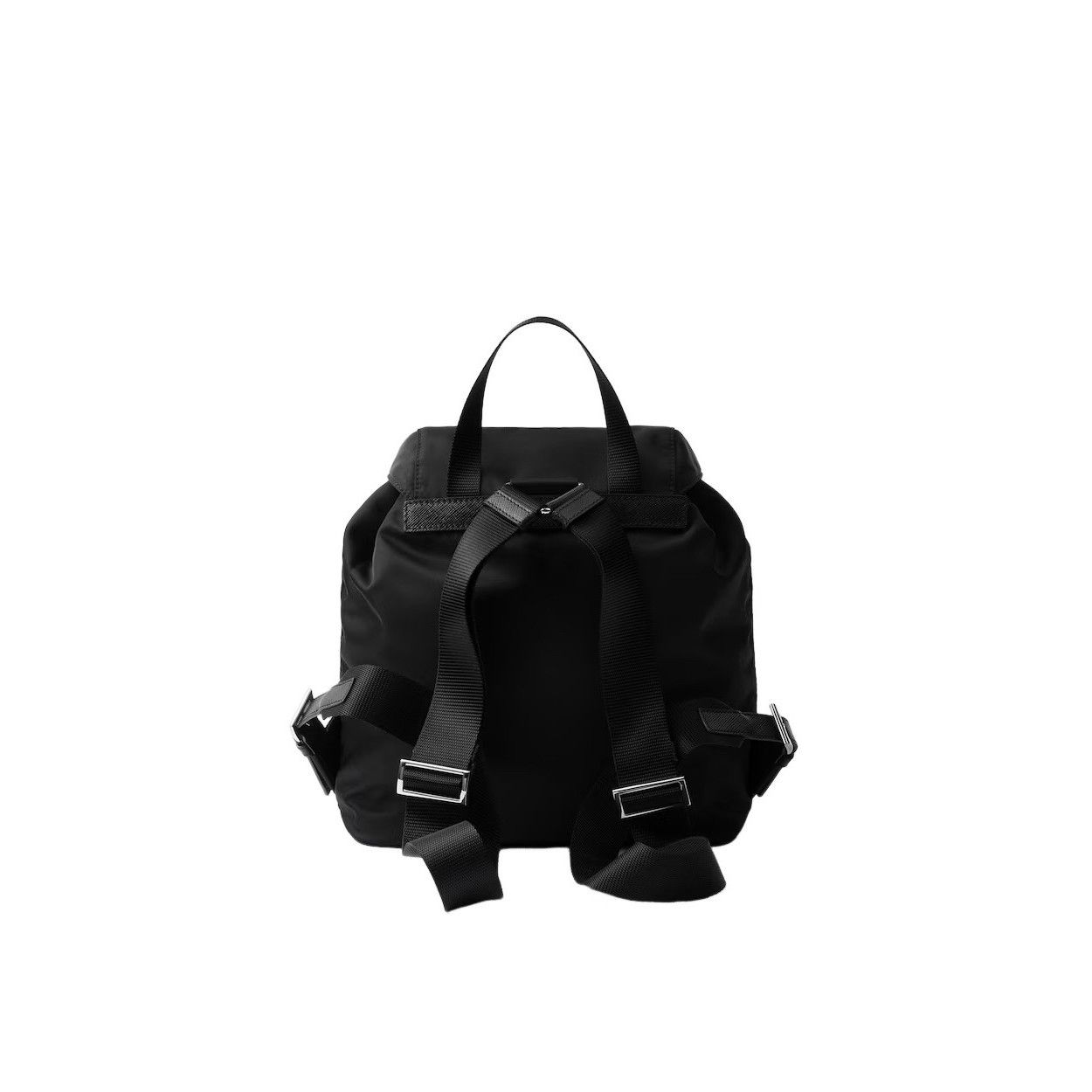 Prada PRADA $2400 Black Re-Nylon Small Backpack New & Authentic Size ONE SIZE - 3 Thumbnail