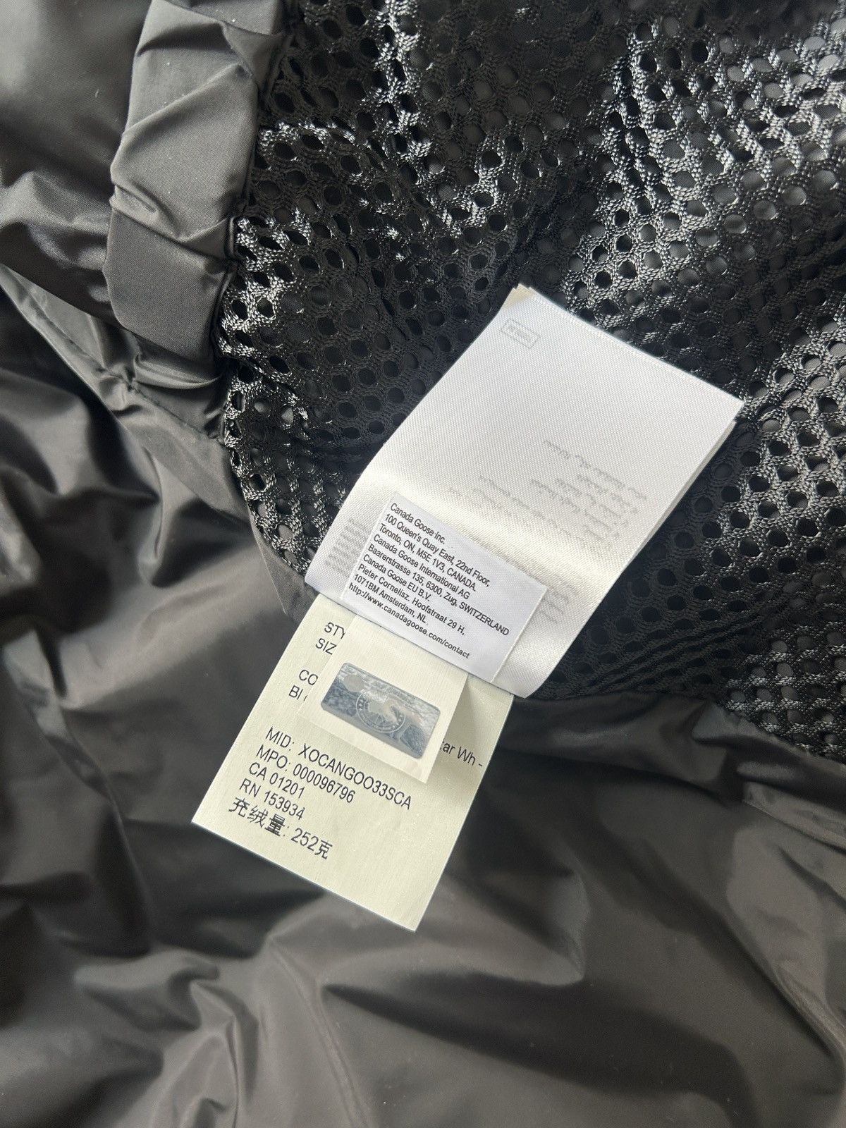 Canada Goose Canada Goose Wyndham North Star White Black Label Size US M / EU 48-50 / 2 - 15 Thumbnail