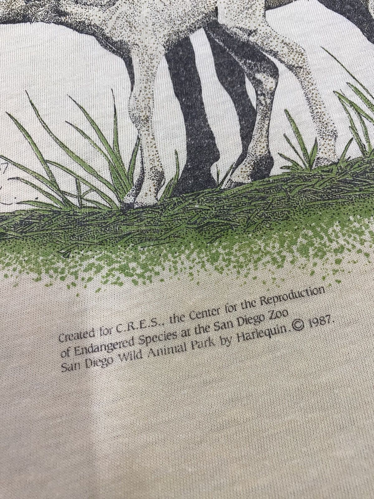 Vintage Rare Vintage 80s Animal Tee By Harlequin Size US M / EU 48-50 / 2 - 6 Thumbnail