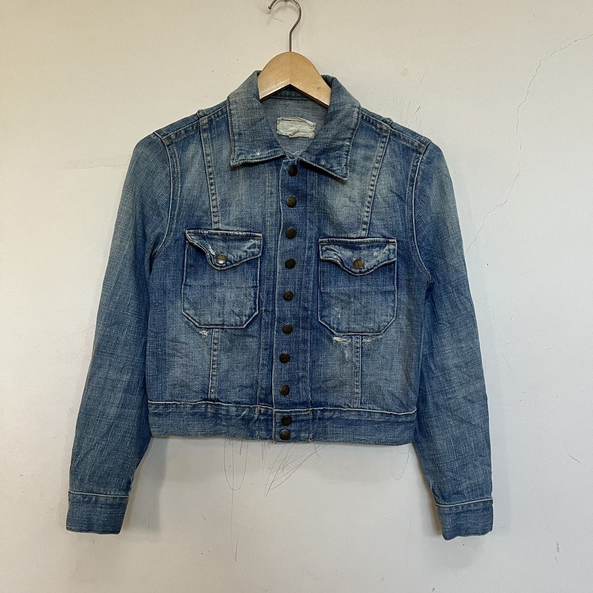 Current / Elliot the snap jeans jacket