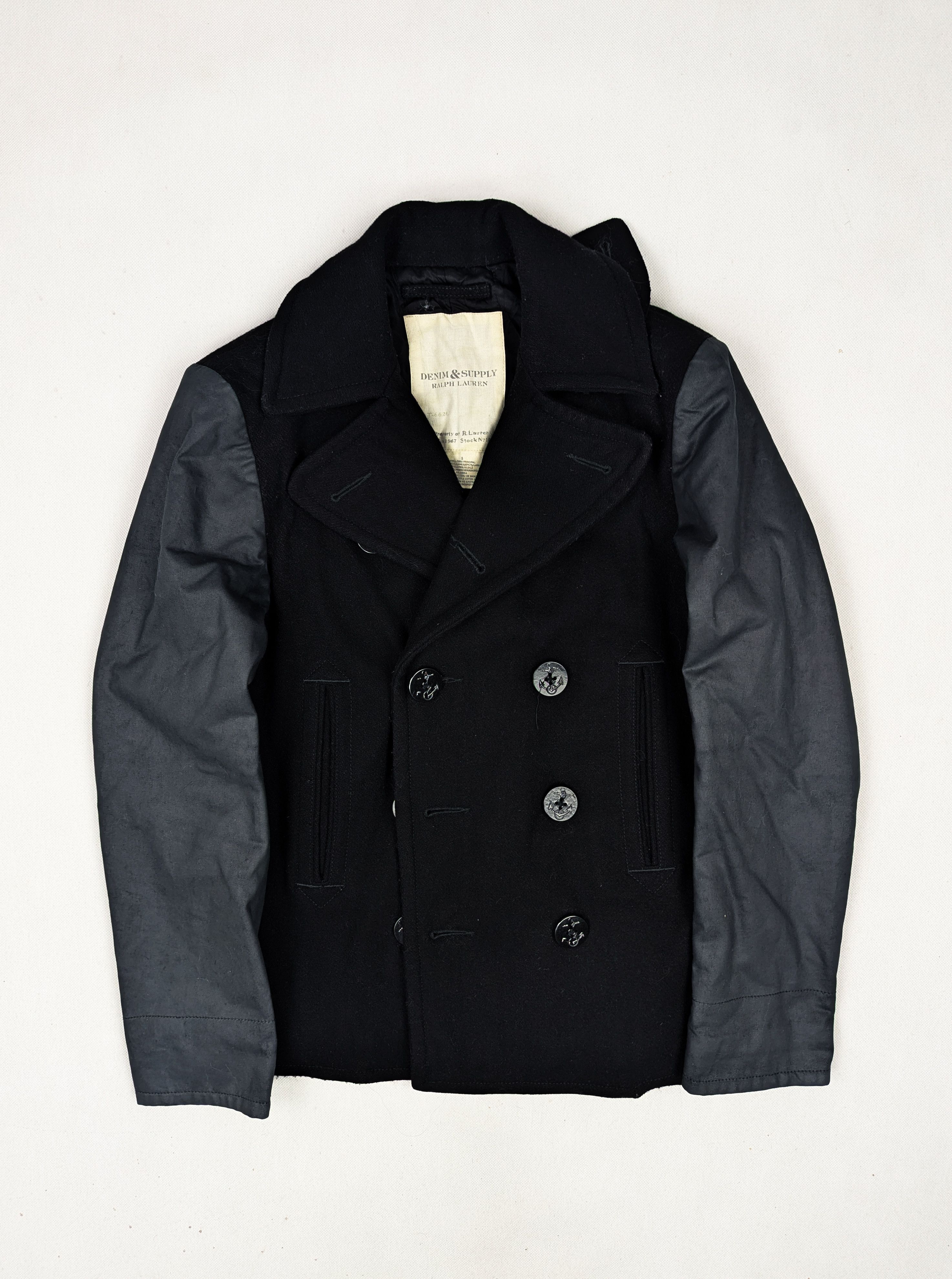 Polo Ralph Lauren Ralph lauren wool waxed black coat S Size US S / EU 44-46 / 1 - 1 Thumbnail