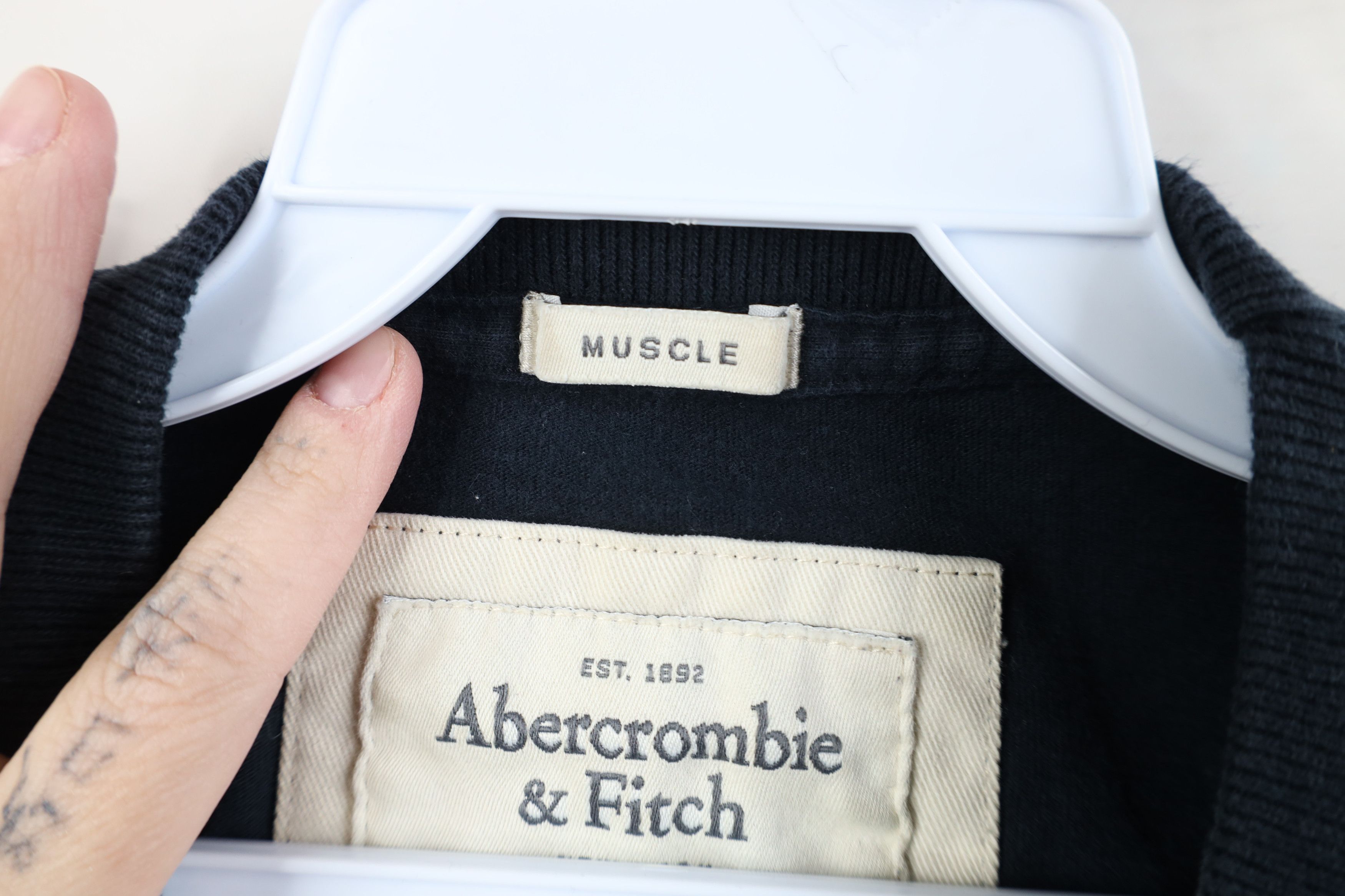 Abercrombie & Fitch Vintage Y2K Abercrombie & Fitch Spell Football T-Shirt Blue Size US M / EU 48-50 / 2 - 6 Thumbnail