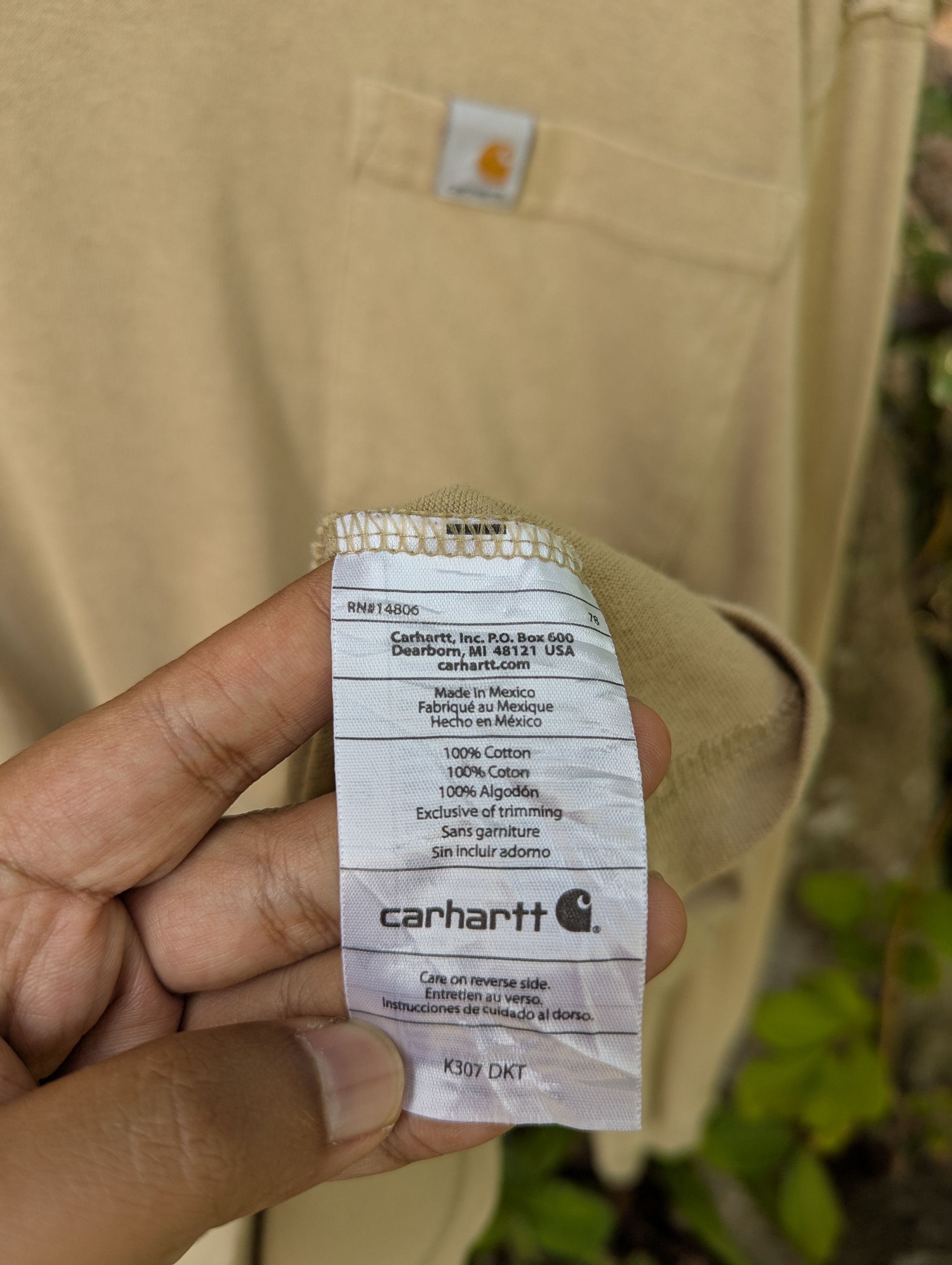 Carhartt Thrashed Carhartt Sunfaded Tshirt Size US L / EU 52-54 / 3 - 6 Thumbnail