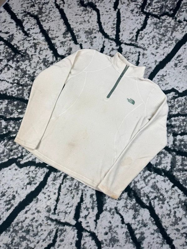 The North Face The North Face halfzip tnf fleece white cream S Size S / US 4 / IT 40 - 2 Thumbnail