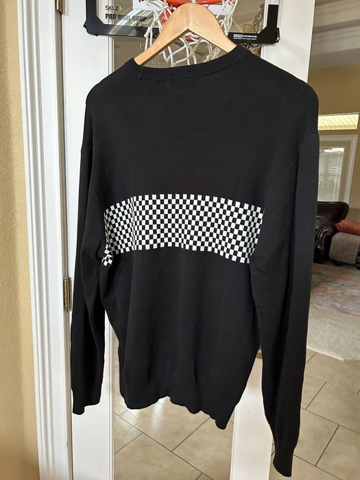 Supreme checkered panel crewneck on sale