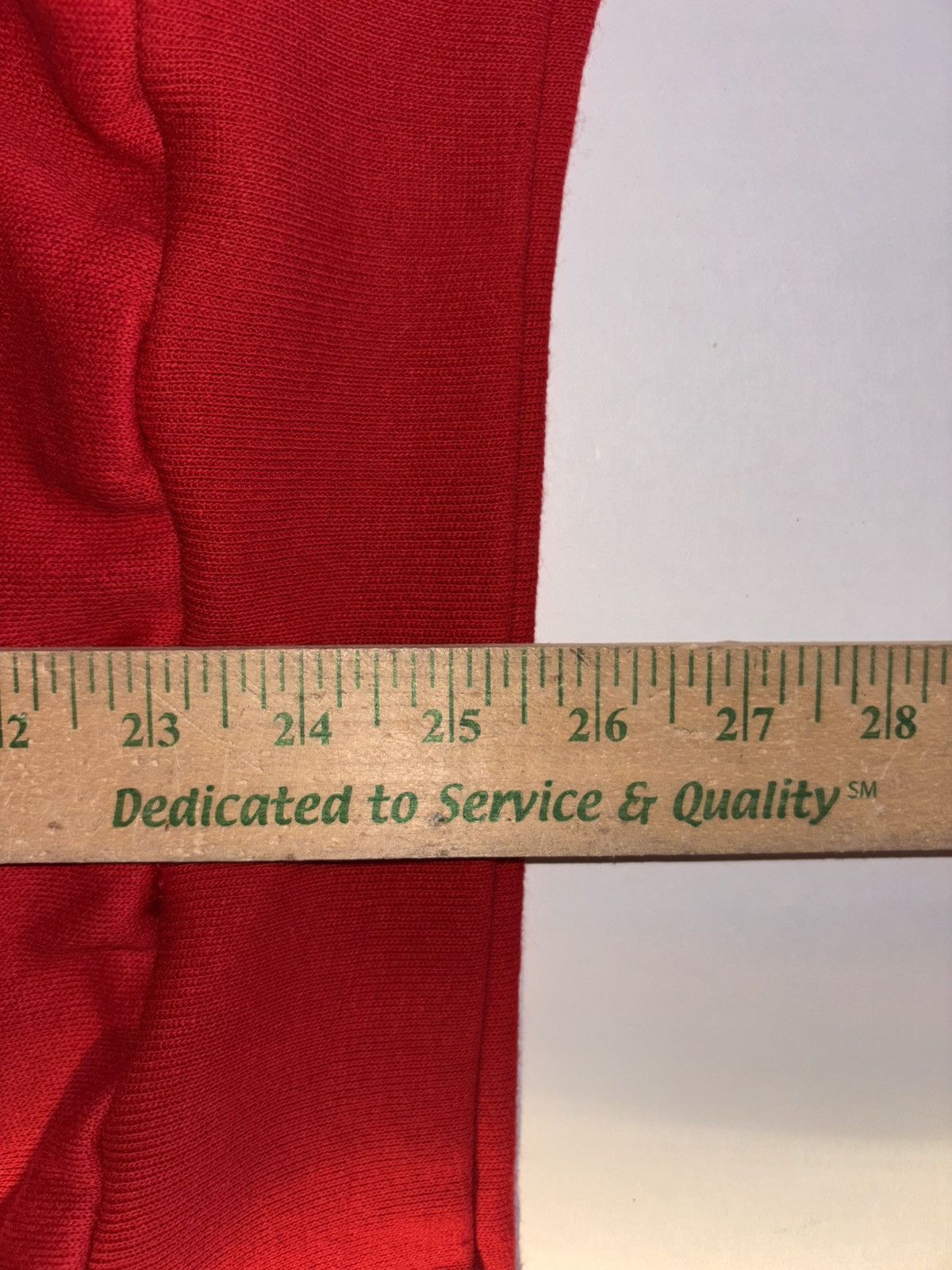 Vintage Vtg JE Morgan 90’s Raglan Red Crewneck Sweatshirt Fleece Size US L / EU 52-54 / 3 - 6 Thumbnail