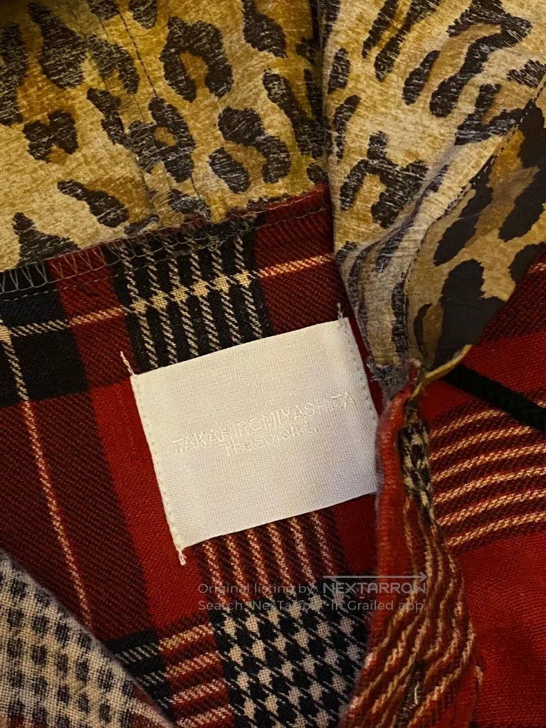 Takahiromiyashita The Soloist. Takahiromiyashita The Soloist. Size OS Plaid leopard stitch Size US M / EU 48-50 / 2 - 2 Thumbnail