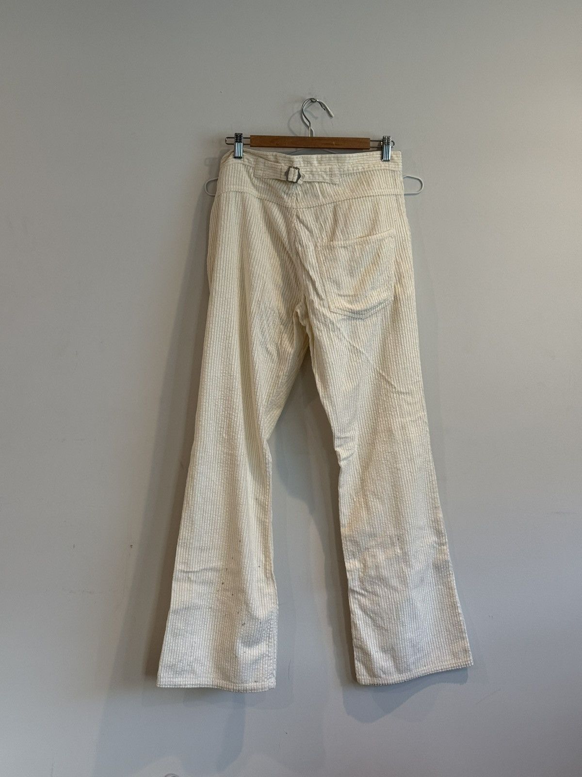 ERL ERL White corduroy Pants Size US 33 - 8 Thumbnail