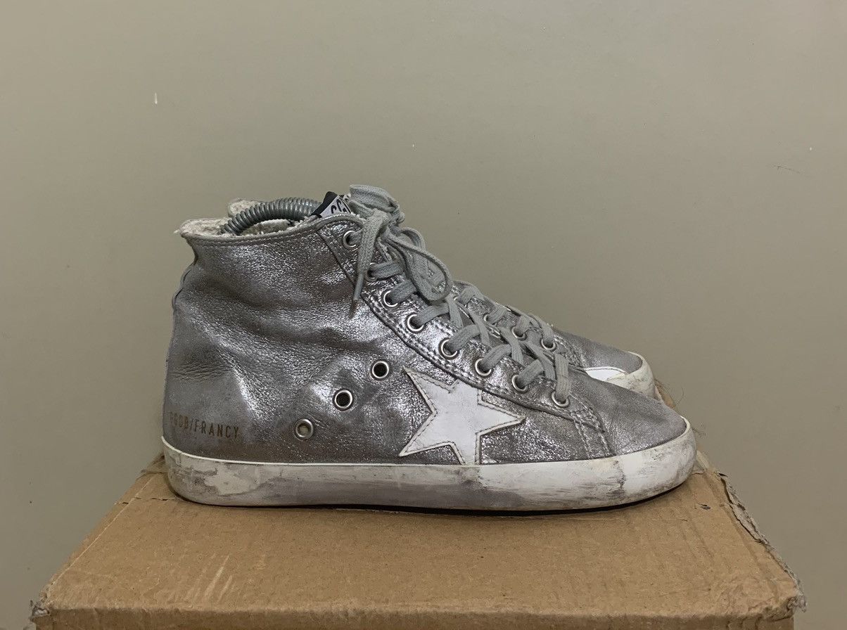 Golden Goose Golden Goose Mens Francy Classic Shoes Size US 5.5 / EU 38 - 1 Thumbnail