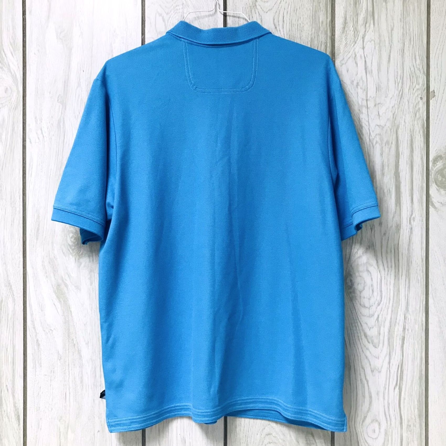 Tommy Bahama Tommy Bahama Polo Shirt Men Cerulean Blue Short Sleeve Golf L Shirt Polo Test Size US L / EU 52-54 / 3 - 2 Thumbnail
