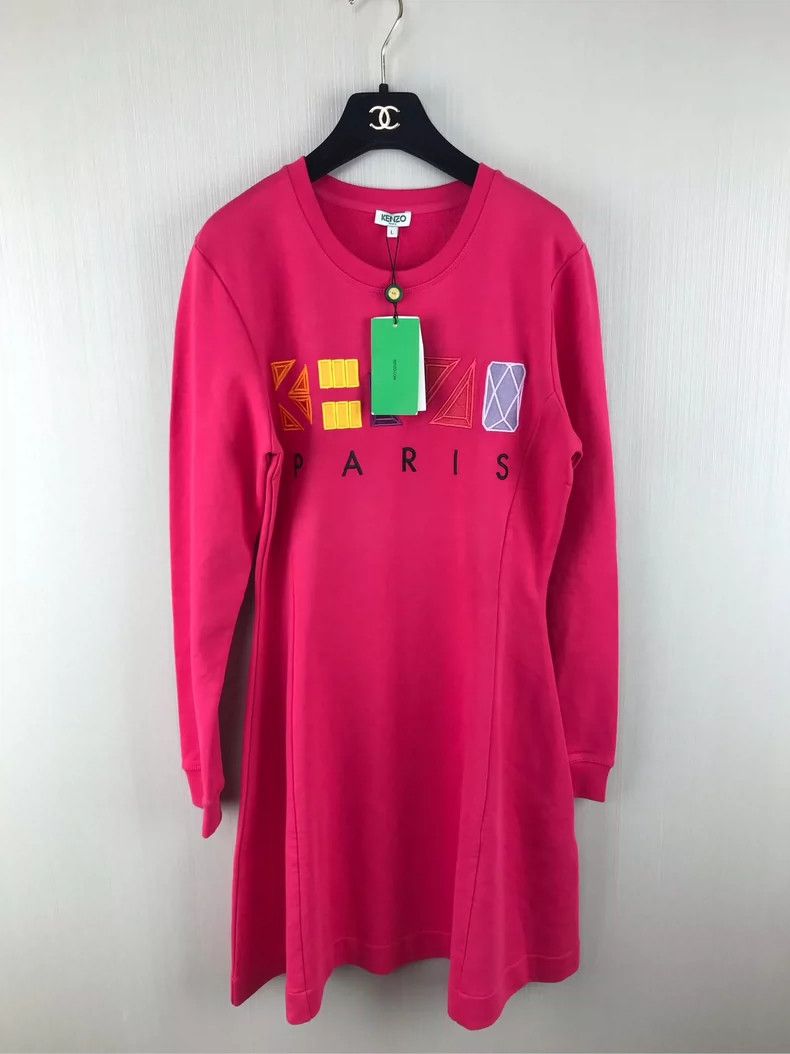 Kenzo KENZO A dress in a coat Size L / US 10 / IT 46 - 1 Thumbnail