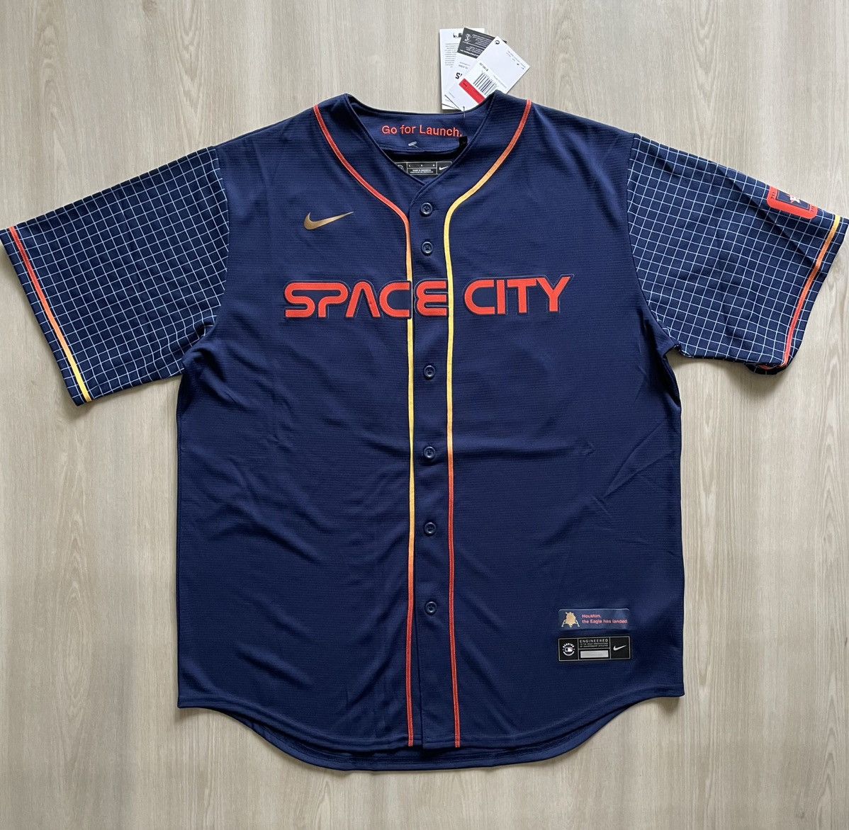 Nike NWT Nike Jose Altuve Houston Astros Space City Connect Sz L Size US L / EU 52-54 / 3 - 1 Thumbnail