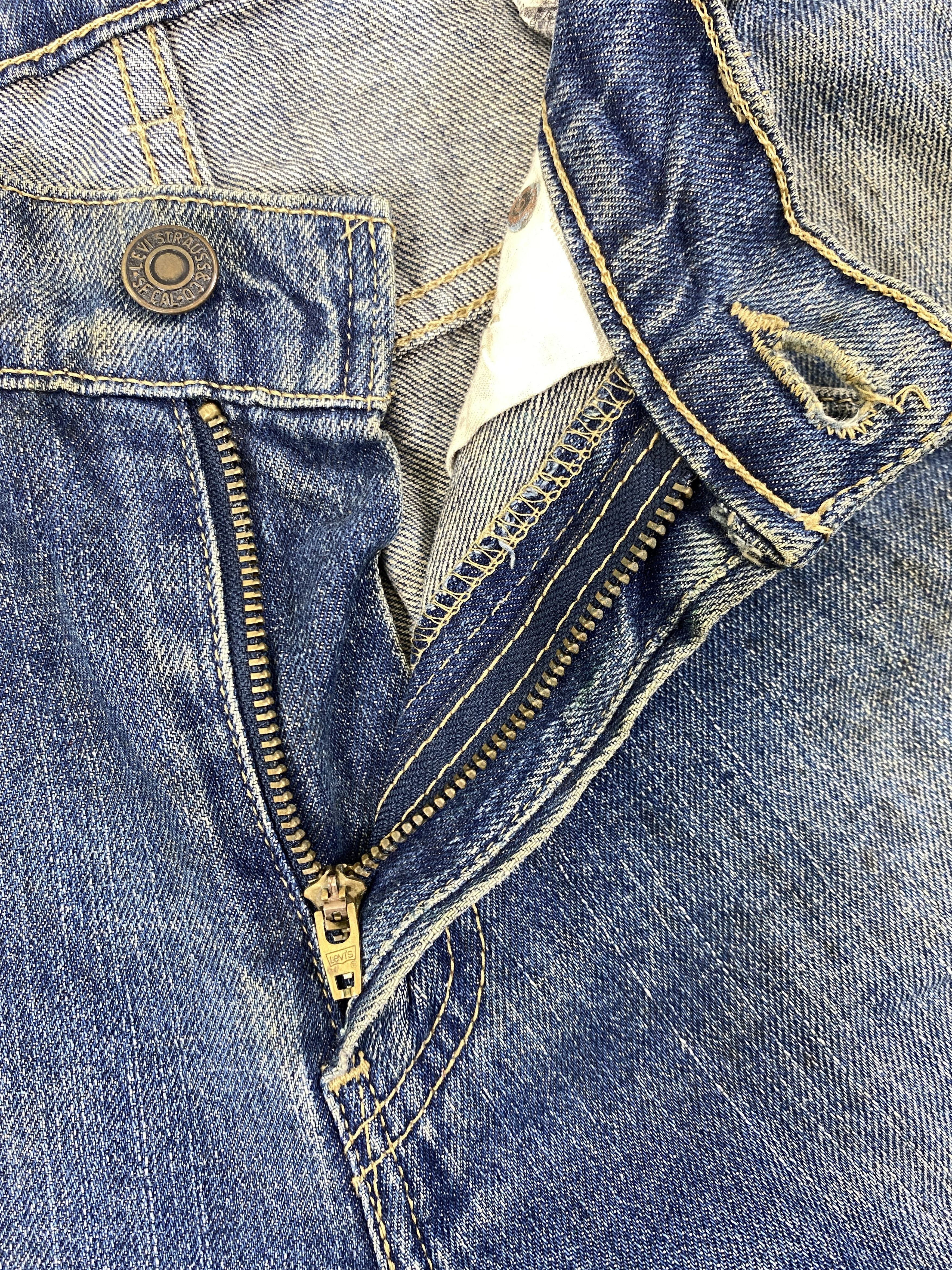 Levi's Dirty Blue Vintage Levi's 610 Jeans 31x29.5 Denim -JN1090 Size US 32 / EU 48 - 6 Thumbnail