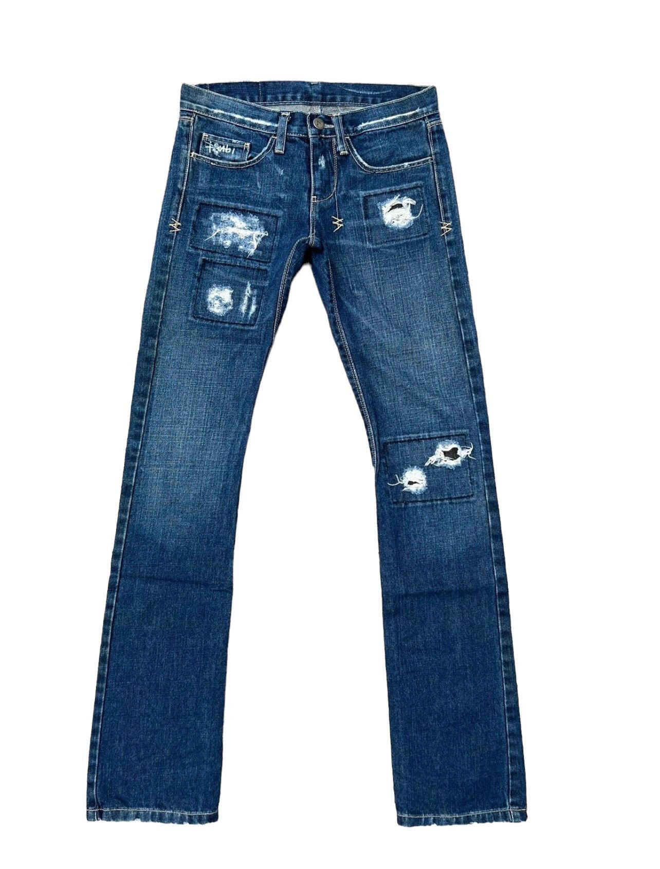 Ksubi Tsubi Australia Super Ruin Canyon Scooter Denim Jeans Size US 27 - 1 Thumbnail