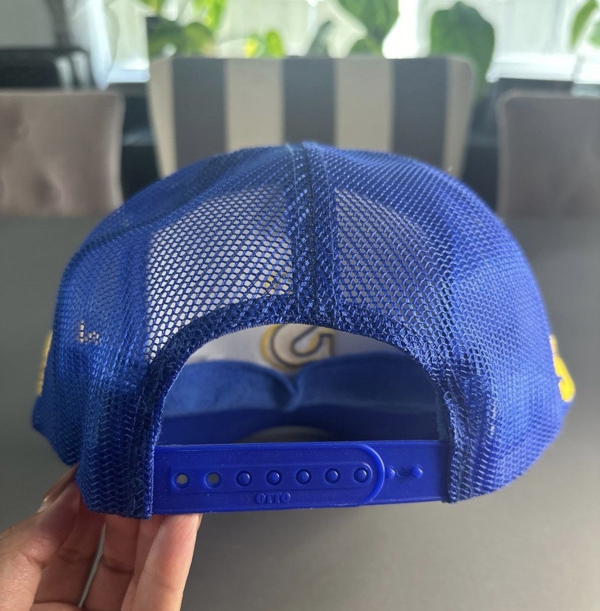 Top Dawg Entertainment Blue SZA trucker hat from SOS tour Size ONE SIZE - 4 Thumbnail