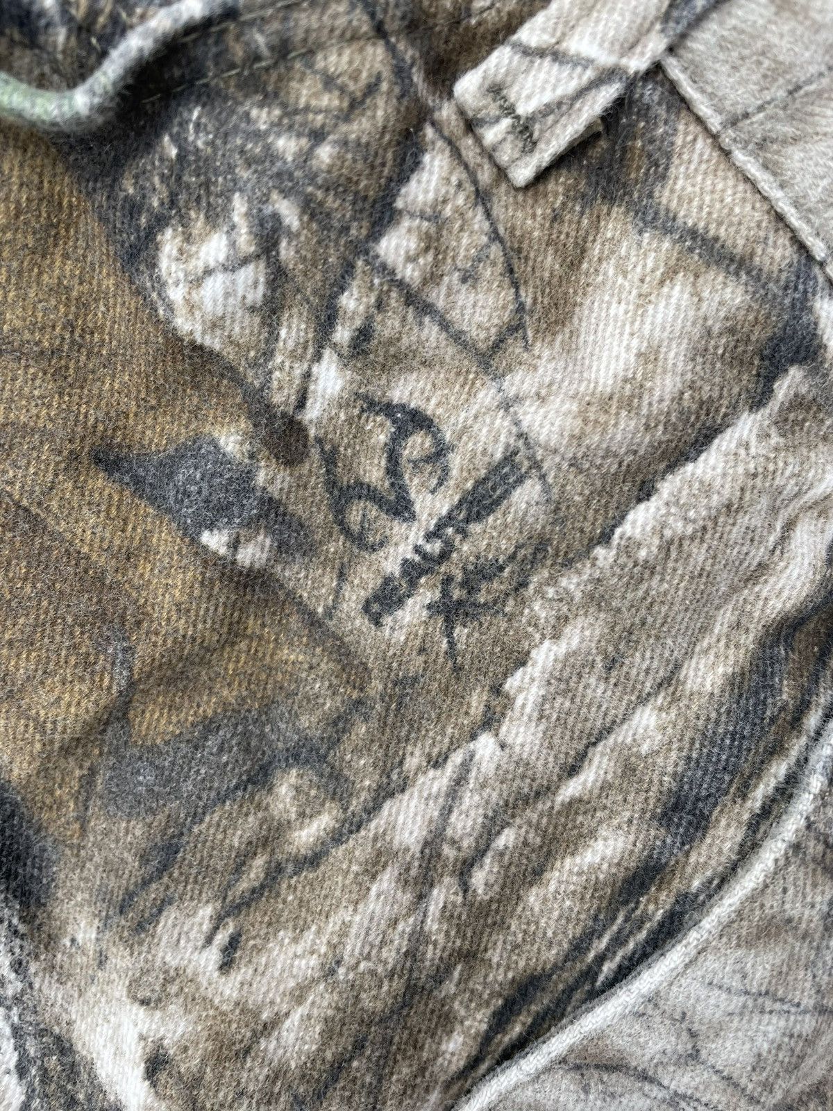 Realtree Vintage Wrangler Pro Gear Camo Denim Jeans Size US 34 / EU 50 - 3 Thumbnail