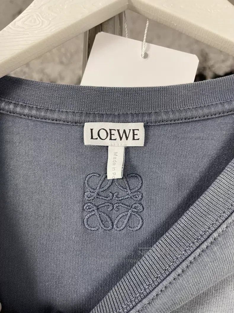Loewe Loewe Heavy Wash Embroidered Logo Short Sleeve Size US XS / EU 42 / 0 - 7 Thumbnail