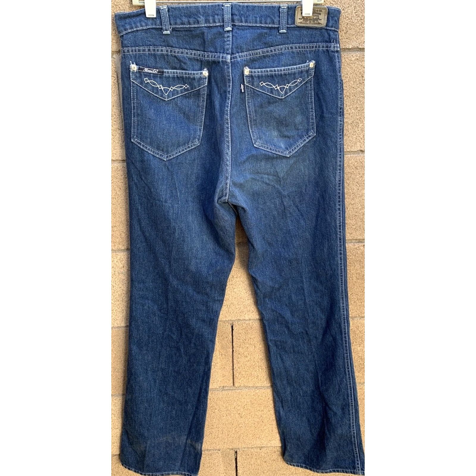 Levi's VINTAGE Levi’s Jeans 34 Regular 34 Inseam Blue Denim 5-Pocket Hippie Groovy 70s 80s Mens Jeans Size US 34 / EU 50 - 6 Thumbnail
