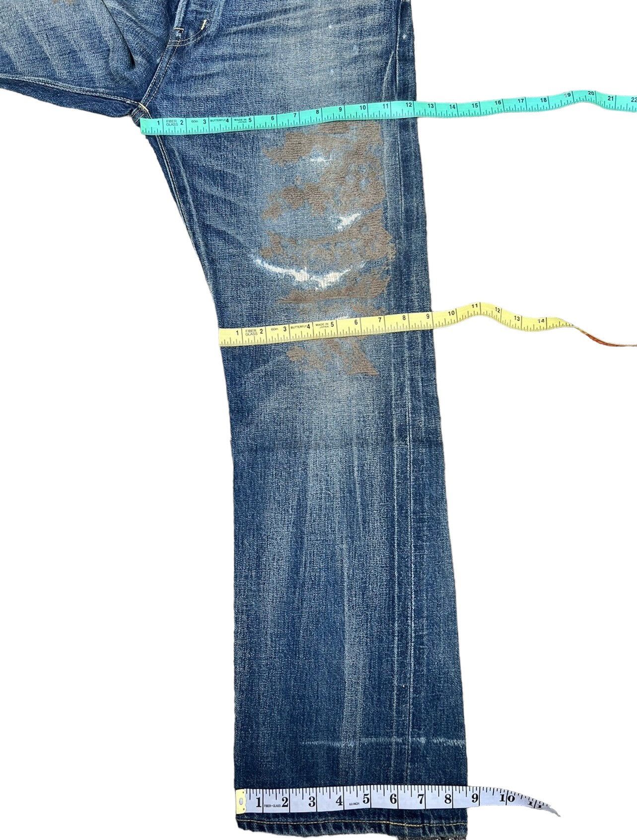 Swagger Vintage Swagger Japan Distress Denim Redline Selvedge Jeans Size US 32 / EU 48 - 4 Thumbnail