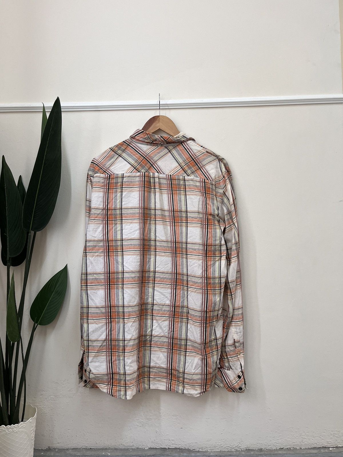Diesel × Vintage Vtg Diesel Flannel Shirt Size US XL / EU 56 / 4 - 5 Thumbnail