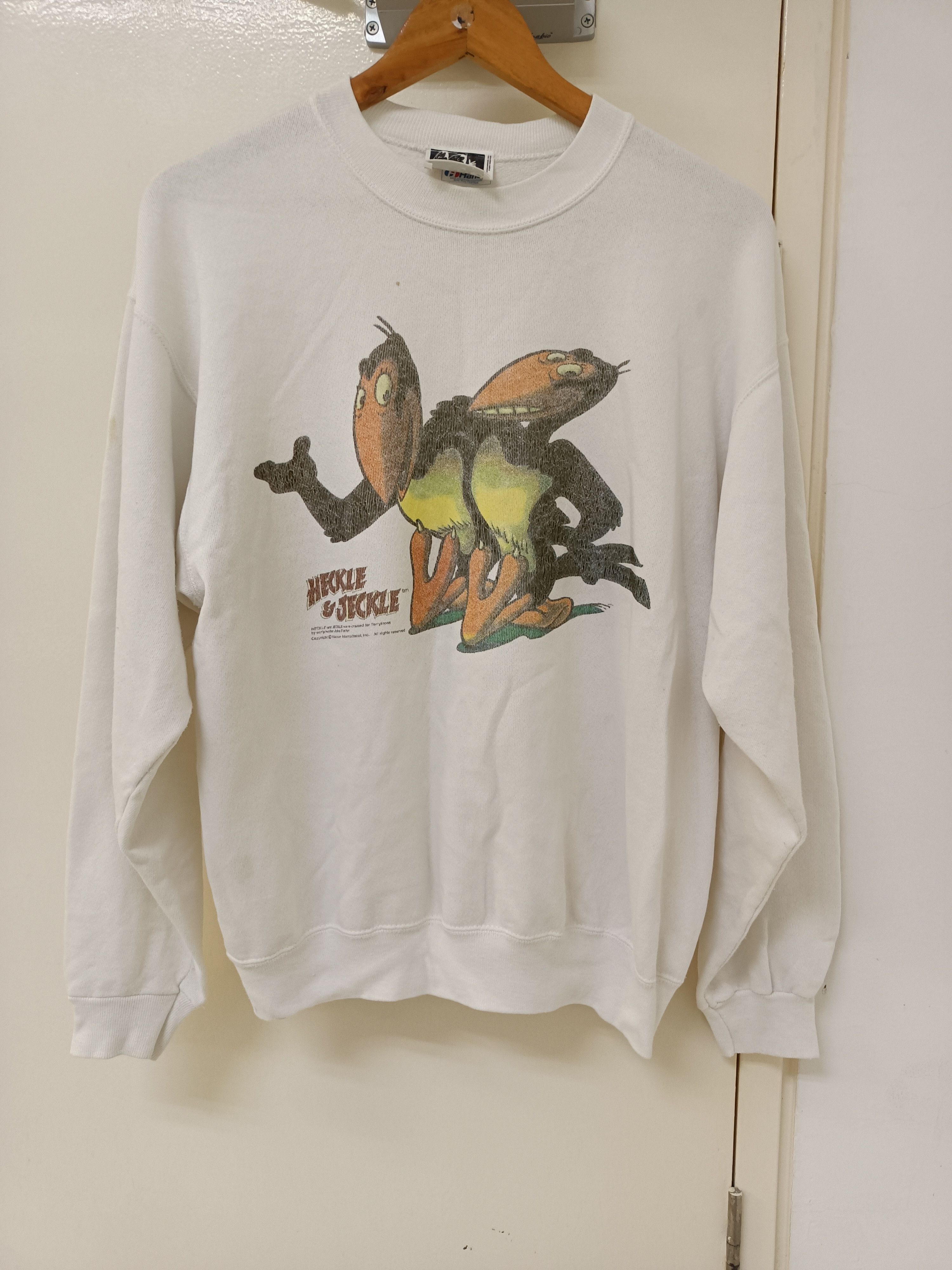 Vintage vintage sweatshirt Heckle & jeckle (stain) Size US M / EU 48-50 / 2 - 1 Thumbnail