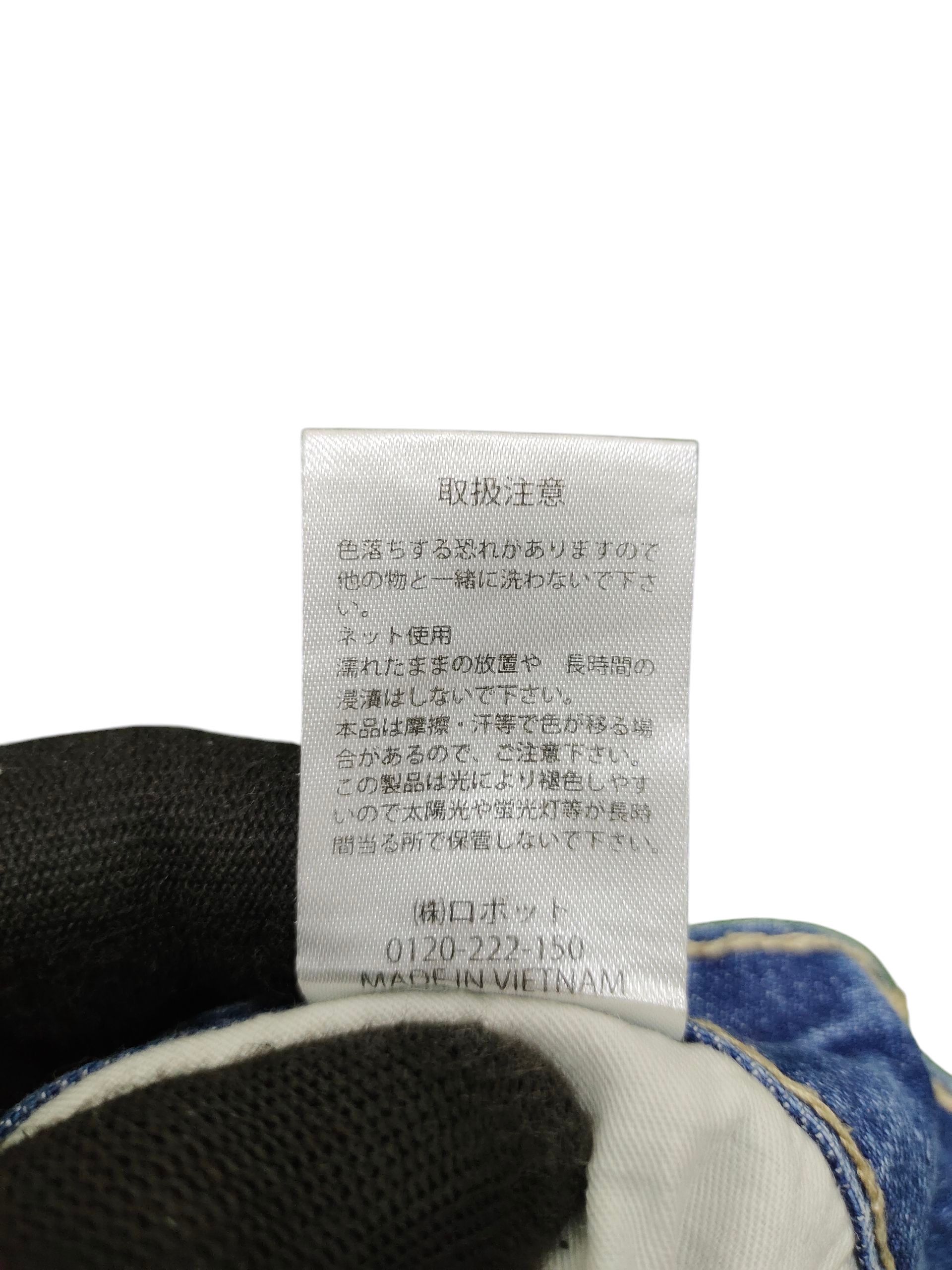 Comme des Garcons × Undercover Confirm Japan Paint Splash Distress Faded Denim Jeans Size US 34 / EU 50 - 12 Thumbnail