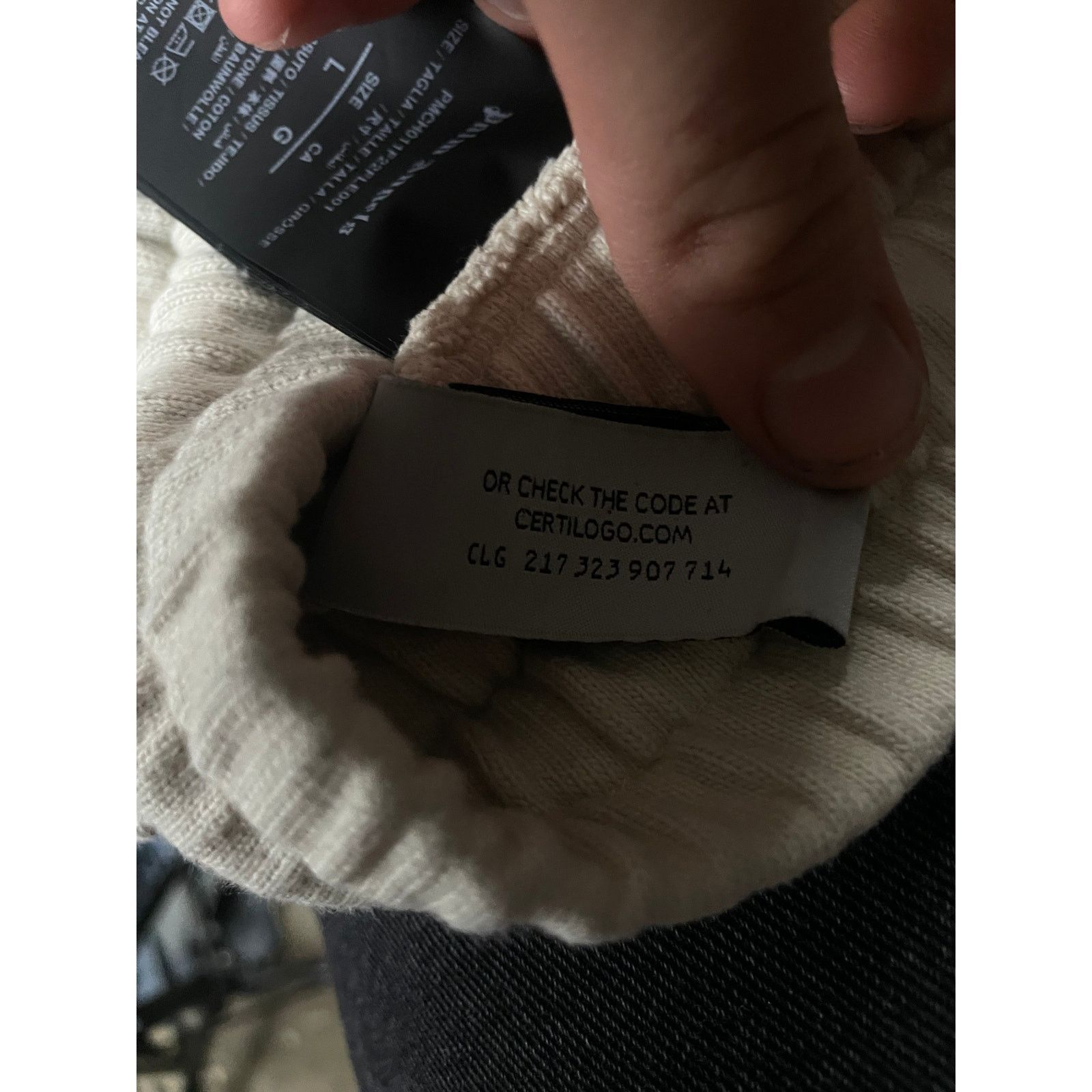 Palm Angels Palm Angels Paint Sweats Cream Used Large Size US 34 / EU 50 - 4 Thumbnail