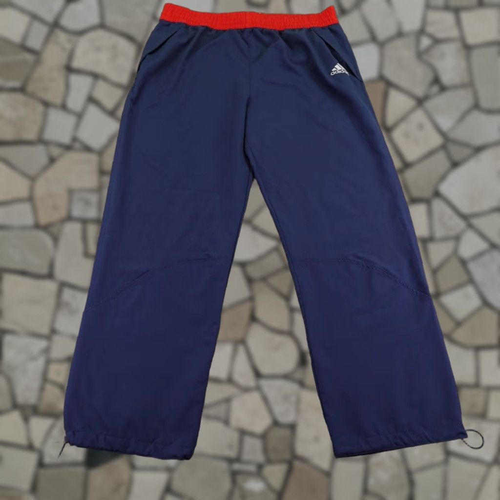 Adidas Adidas Pants Men XL Blue Red Crazy Ghost Basketball Warmup Track Gym Athletic Size US 36 / EU 52 - 1 Thumbnail
