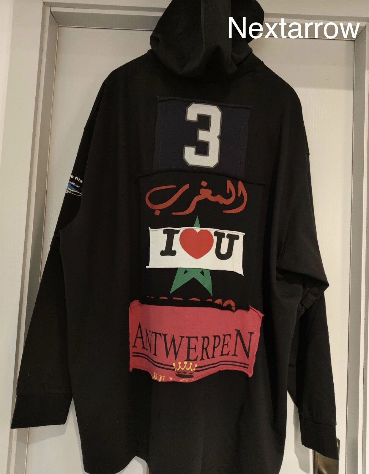 Vetements Vetements Patch Hoodie 2412-Nextarrow Size US M / EU 48-50 / 2 - 2 Thumbnail