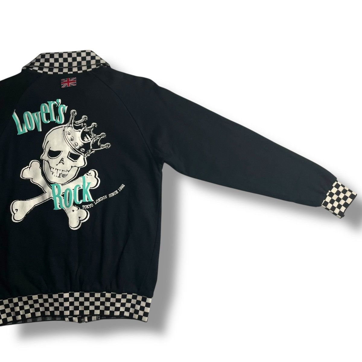 Super Lovers 🇯🇵☠️ LOVERS ROCK SUPER LOVERS SKULL PUNK GOTHIC JACKET Size US M / EU 48-50 / 2 - 14 Thumbnail