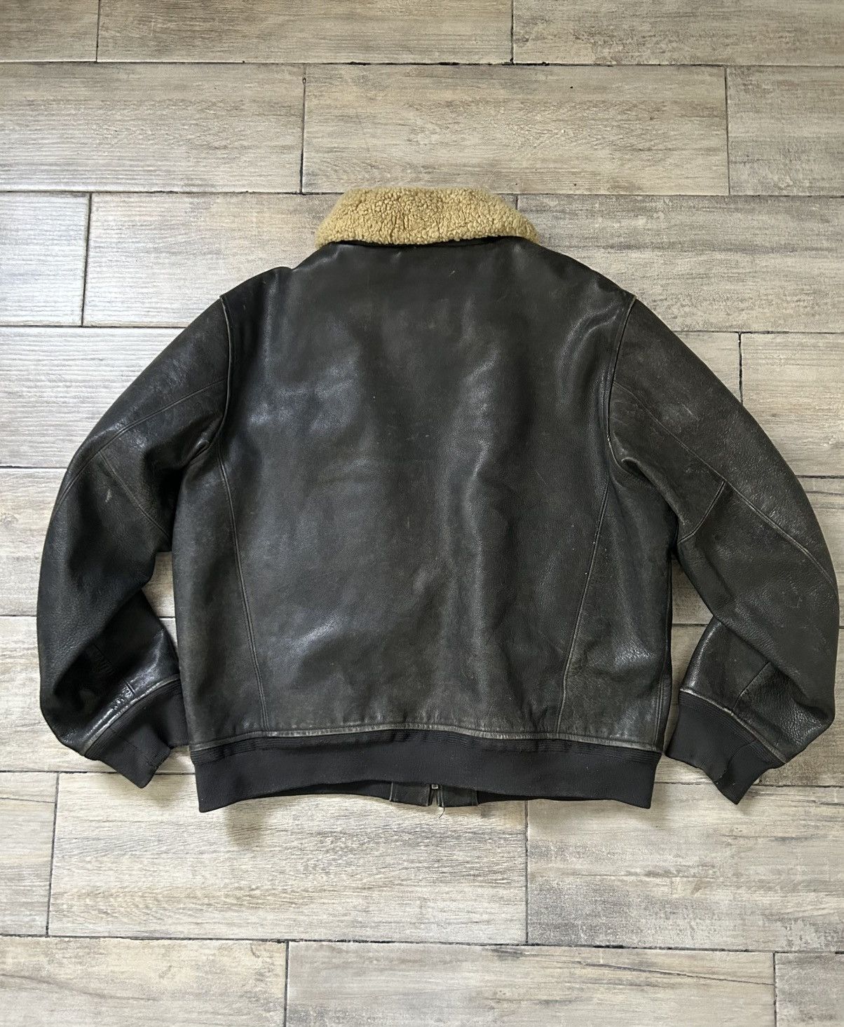 Polo Ralph Lauren Vintage Polo Ralph Lauren Leather Jacket Size US XL / EU 56 / 4 - 2 Thumbnail