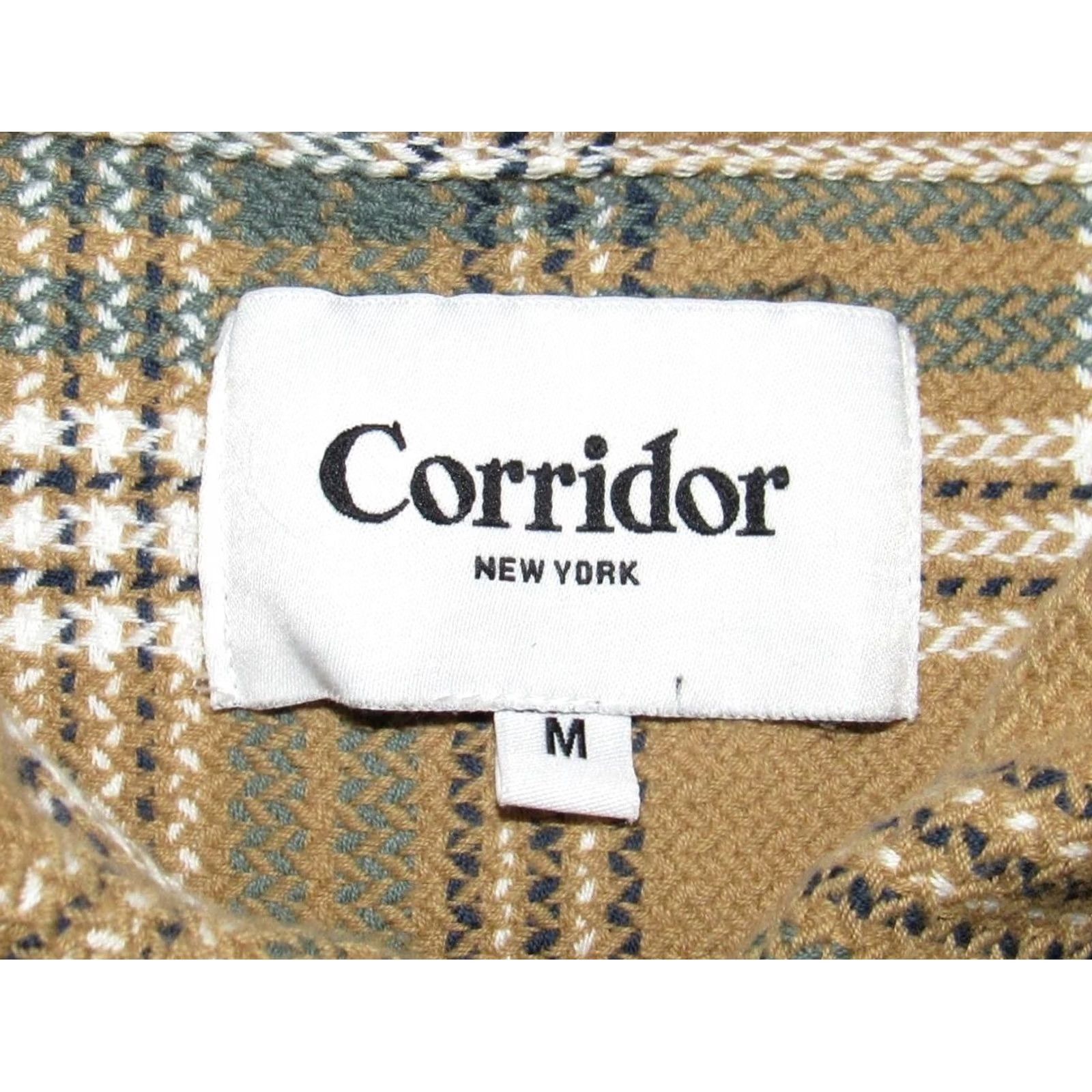Corridor CORRIDOR Brown Plaid Long Sleeve Button Down Flannel Shirt Medium Size US M / EU 48-50 / 2 - 3 Thumbnail