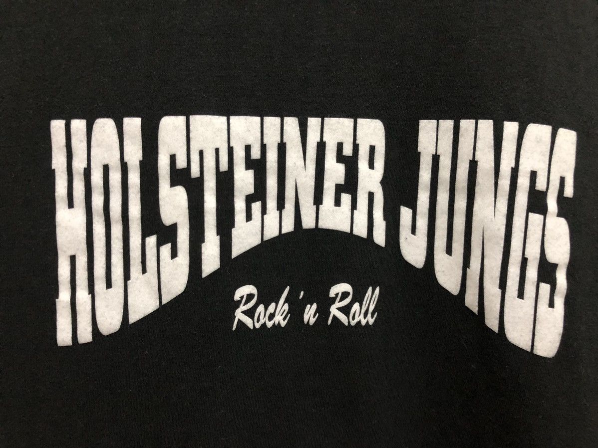 Band Tees × Oi Polloi × Vintage HOLSTEINER JUNGS rock n roll 🇩🇪 hardcore oi band tee rare Size US XL / EU 56 / 4 - 6 Thumbnail