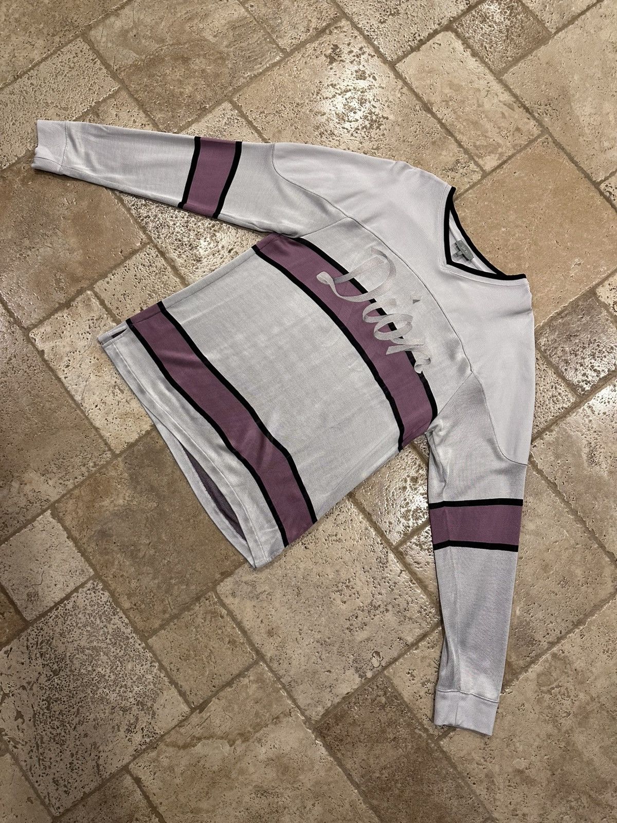 Dior Dior x Kim Jones Embroidered Logo 47 Hockey Jersey 2022 Size US M / EU 48-50 / 2 - 4 Thumbnail