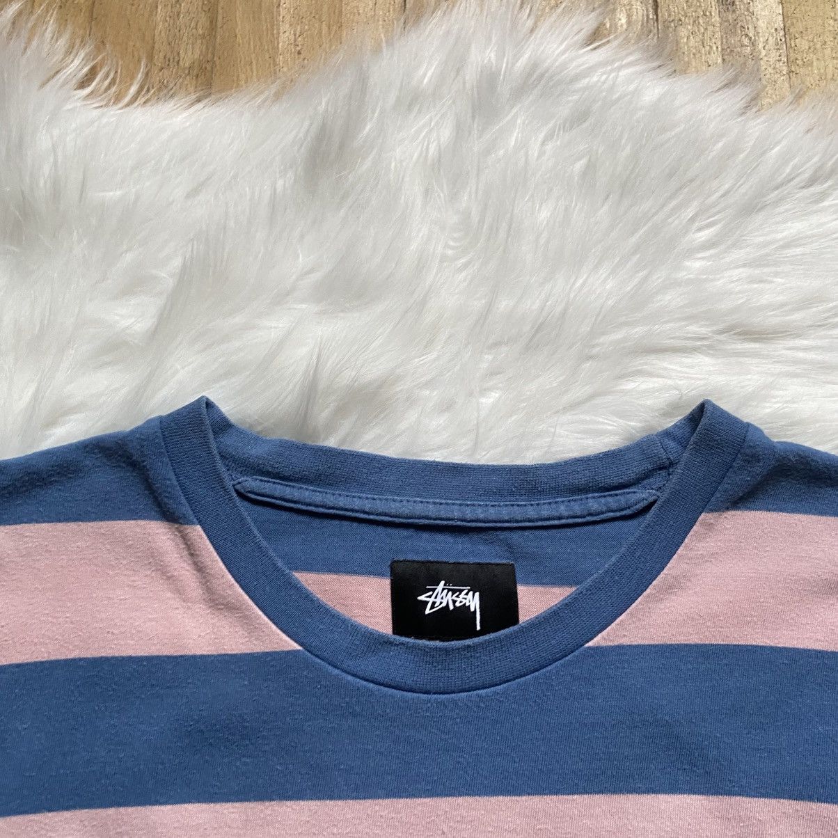Stussy 📌 Stussy Pocket Striped T-Shirt Large Size US L / EU 52-54 / 3 - 4 Thumbnail