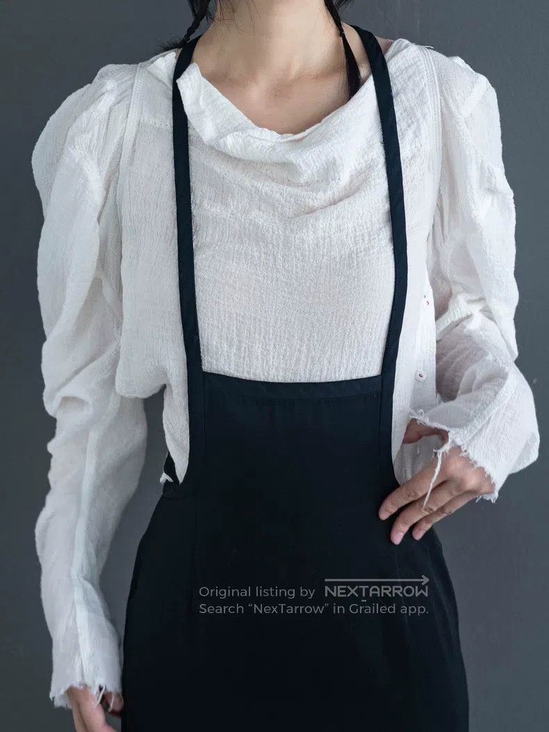 Comme des Garcons Comme Des Garcons Main Line Early Black Suspender Skirt Size S / US 4 / IT 40 - 4 Thumbnail