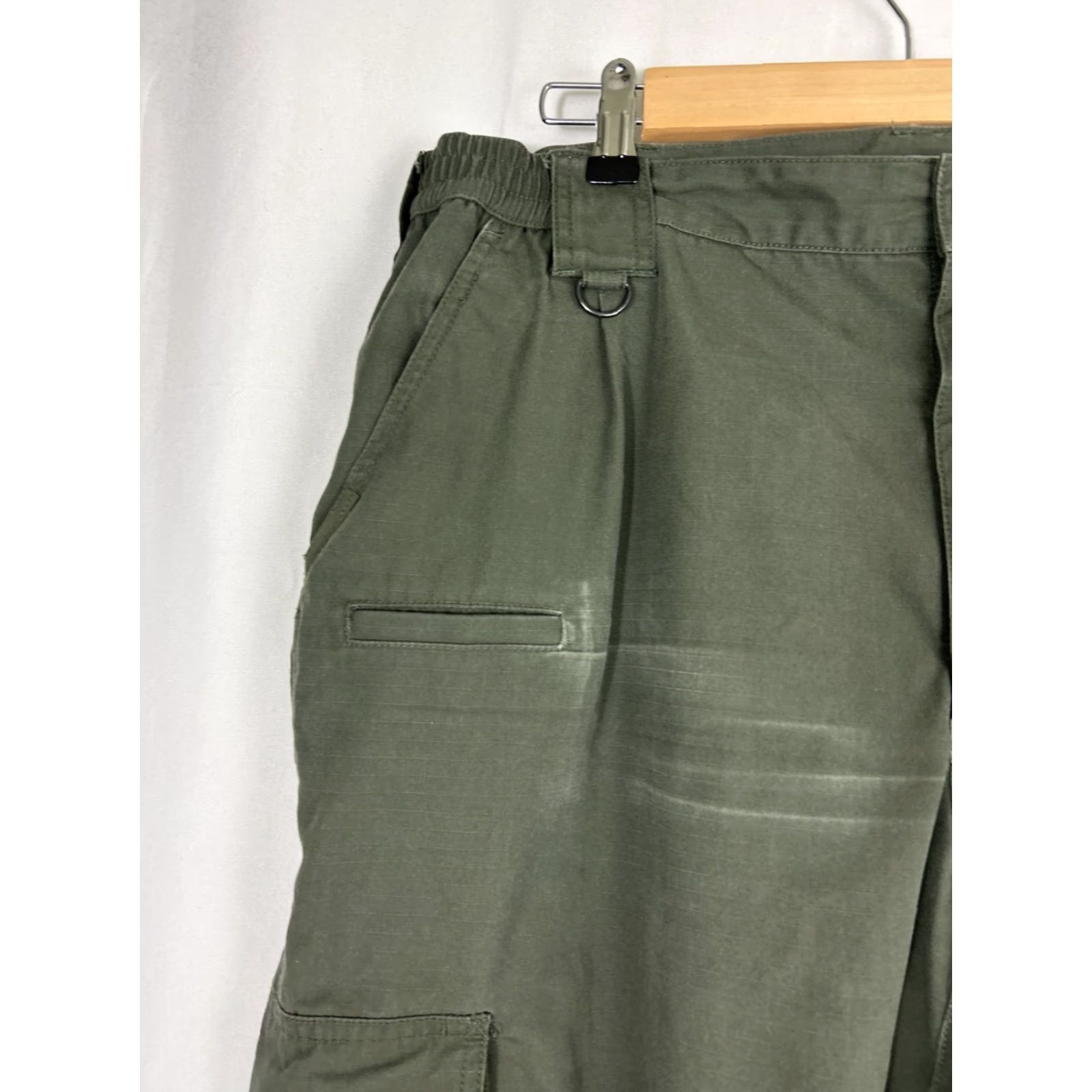 Vintage 5.11 Tactical Taclite Pro Pant Forest Green Men 38x31 Pants Mens Size US 38 / EU 54 - 3 Thumbnail