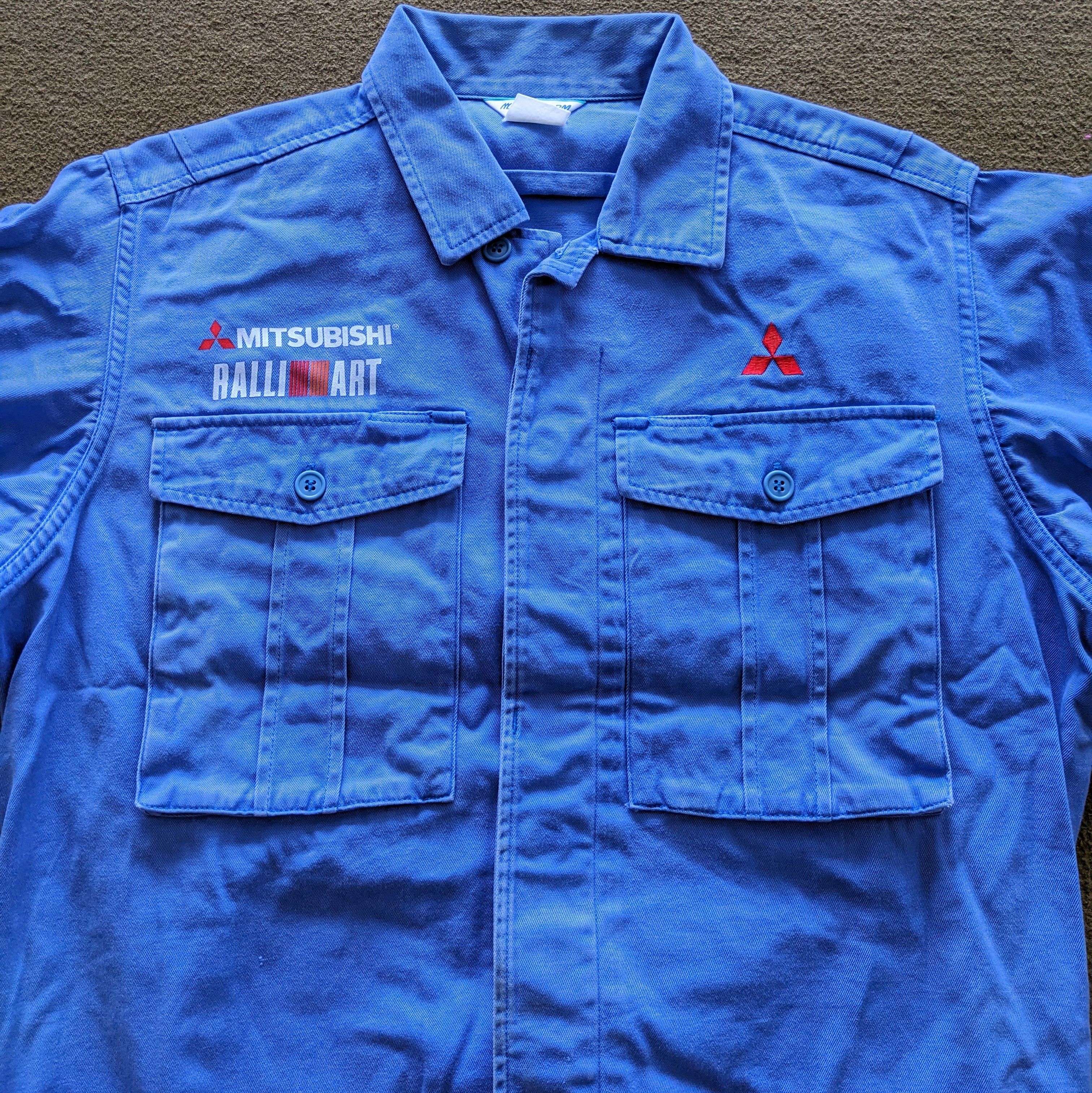 Japanese Brand Vintage MITSUBISHI RALLI ART Racing Custom Jacket Size US M / EU 48-50 / 2 - 2 Thumbnail