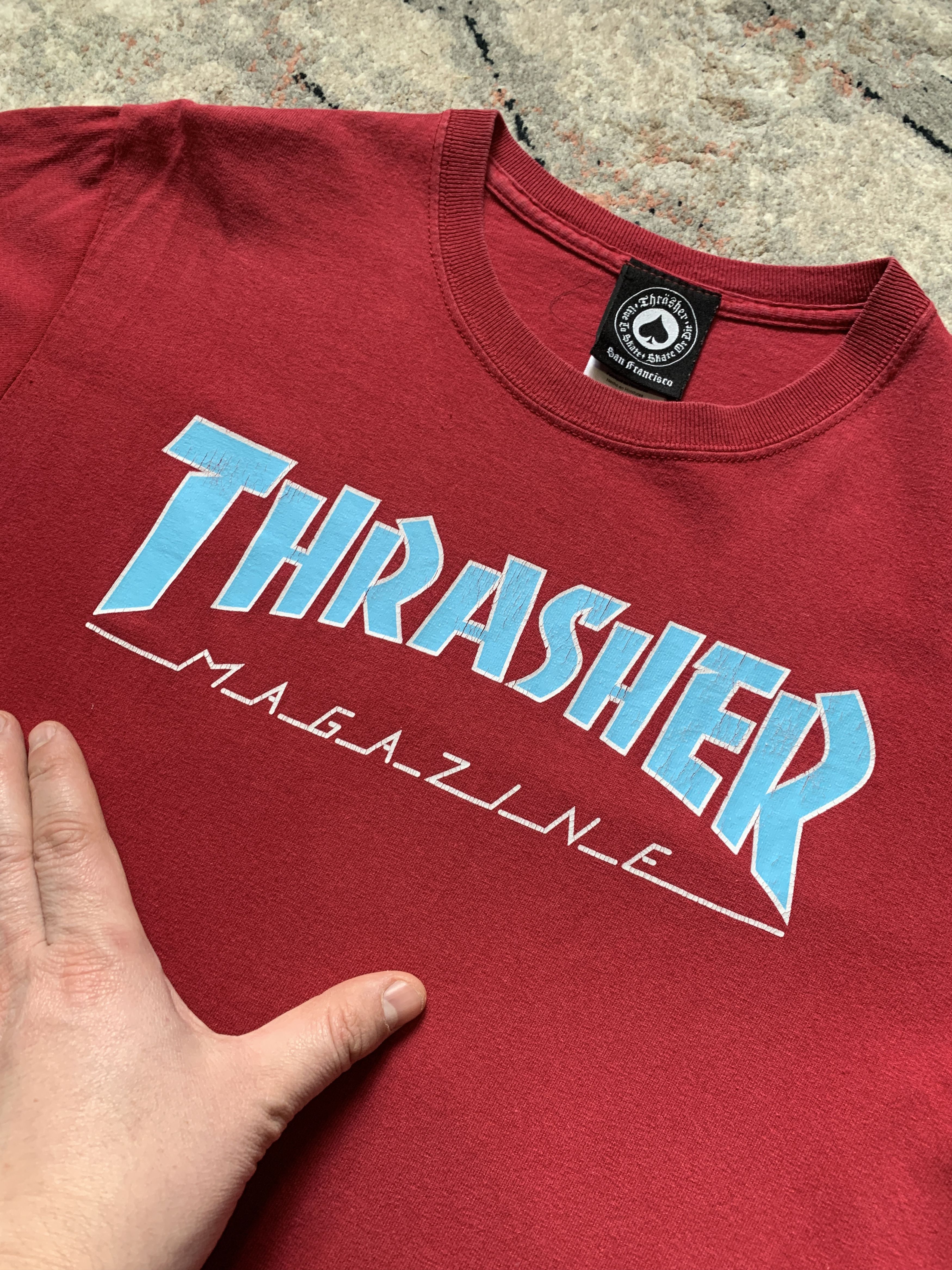 Thrasher × Vintage Vintage Thrasher Tee Size US S / EU 44-46 / 1 - 3 Thumbnail