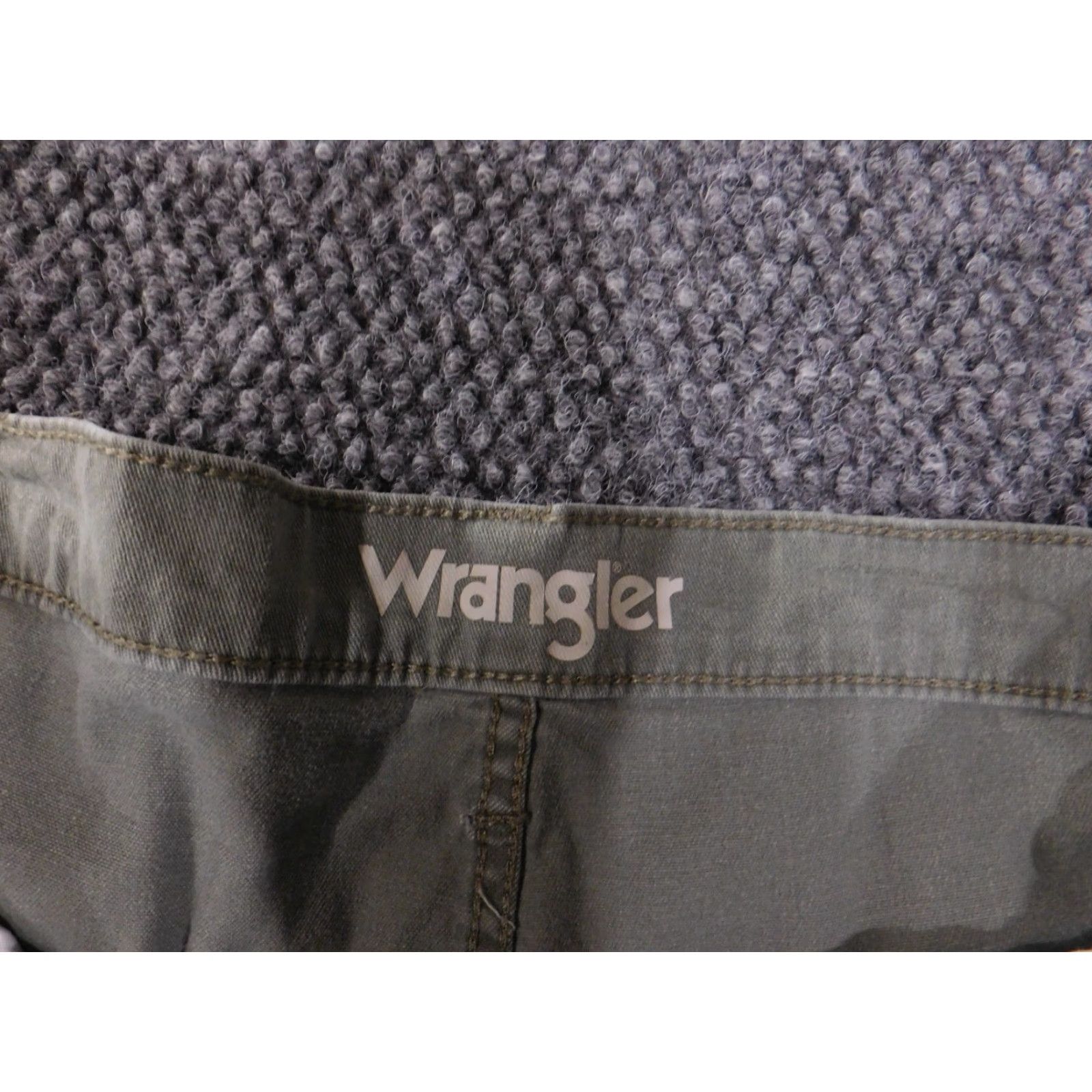 Wrangler Wrangler Cargo Pants Mens 40x30 Green Utility Pockets Casual Workwear Straight Leg Cargo Pocket Size US 40 / EU 56 - 3 Thumbnail