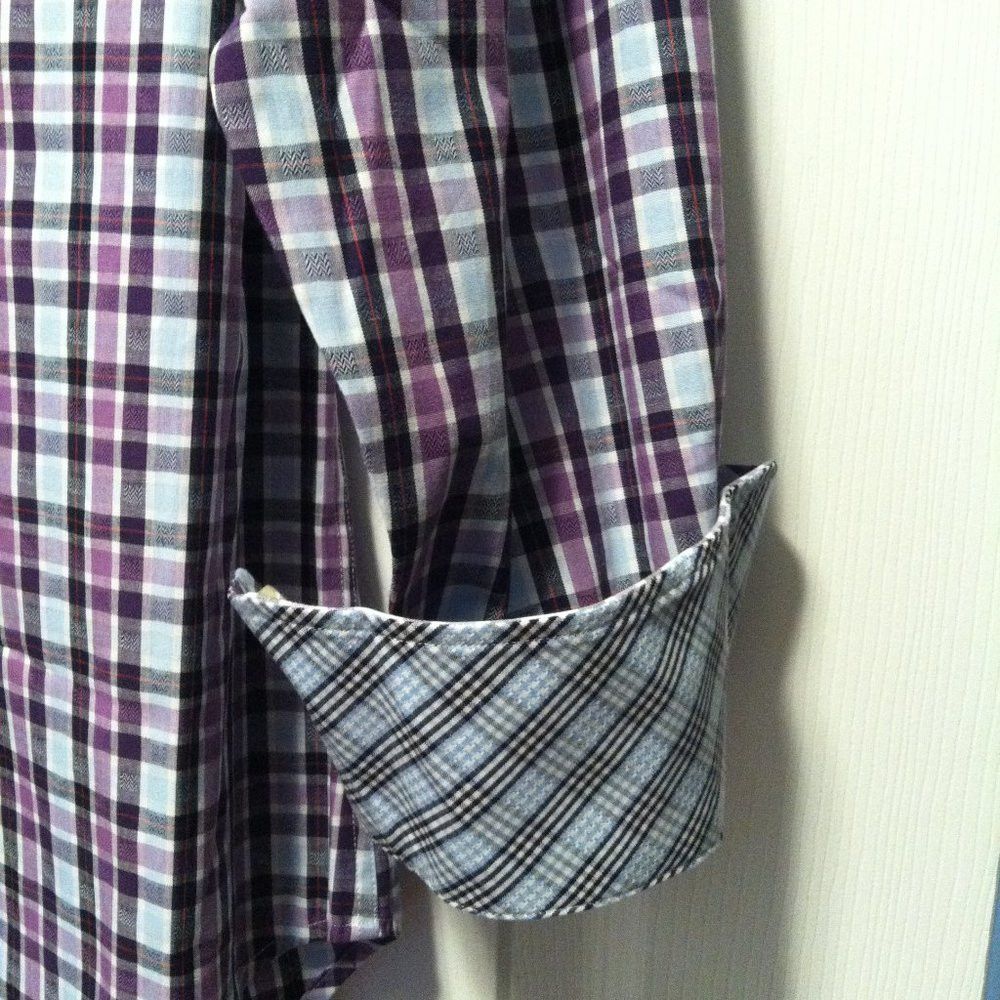 Thomas Dean THOMAS DEAN MENS NEW 100%COTTON CASUAL SHIRT SIZE: M Size US M / EU 48-50 / 2 - 7 Thumbnail