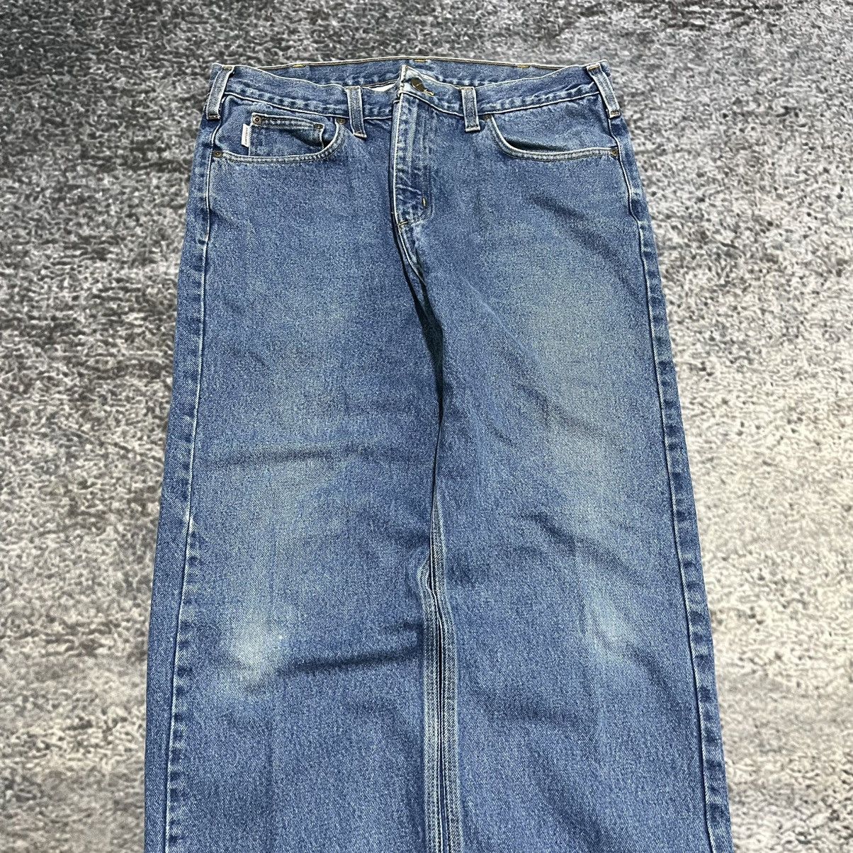 Carhartt Vintage 2000s Carhartt Jeans Utility Workwear Skater Style! Size US 38 / EU 54 - 5 Thumbnail