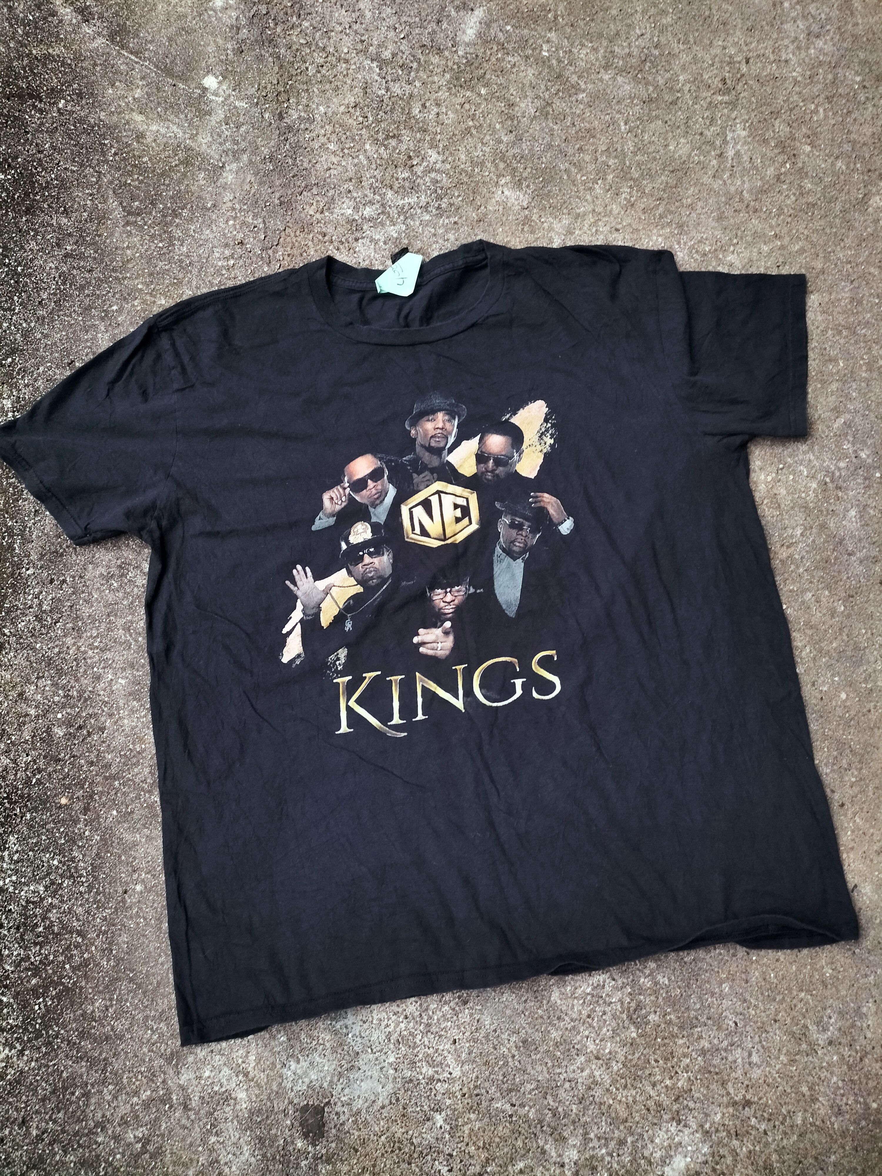 Band Tees NE Kings Rappers Team Black Fashion Collaboration hiphop Size US L / EU 52-54 / 3 - 1 Thumbnail