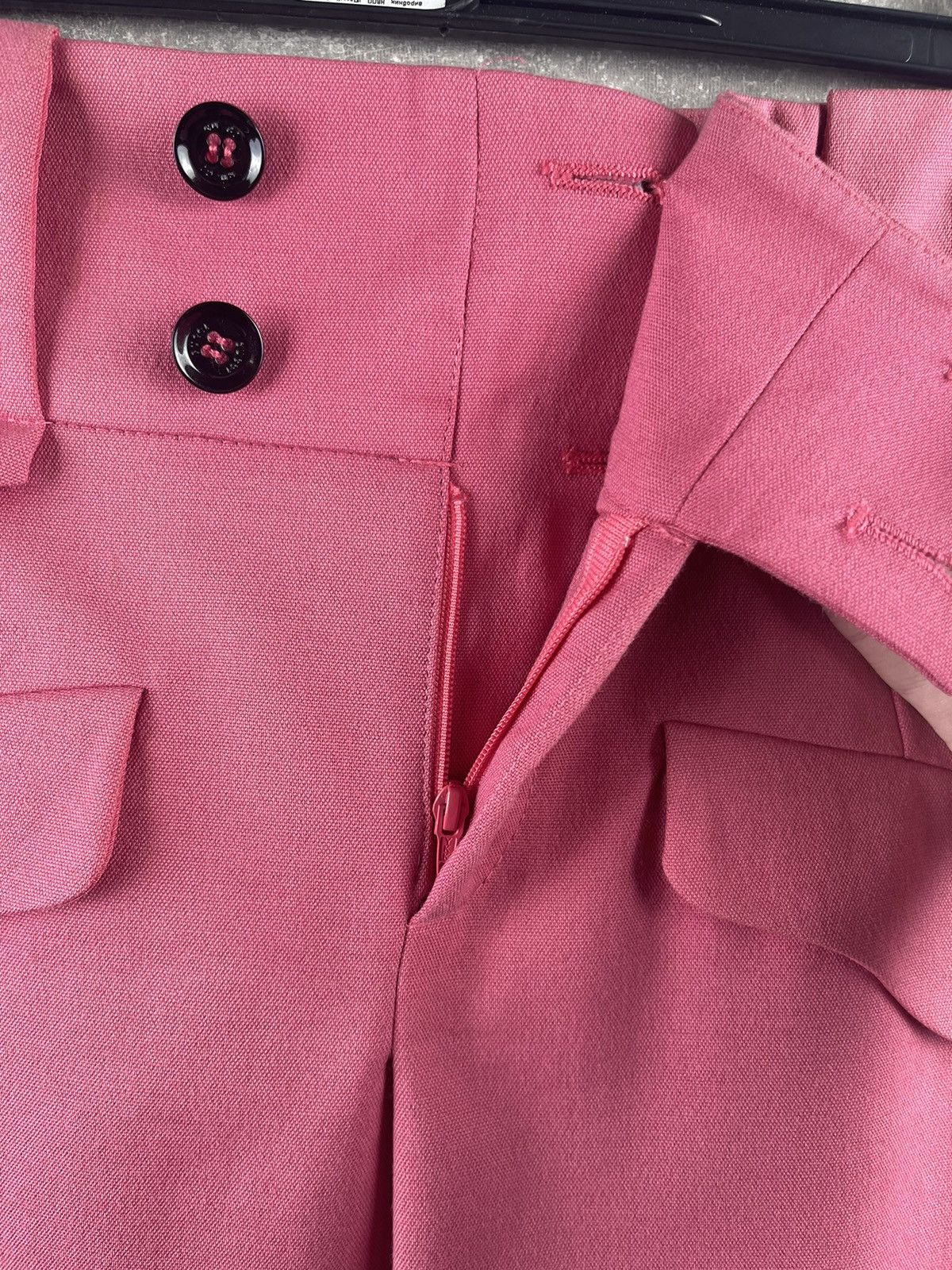 Gucci Gucci Vintage Runway Pink Pockets Archives Buttons Skirt Size 28" / US 6 / IT 42 - 10 Thumbnail