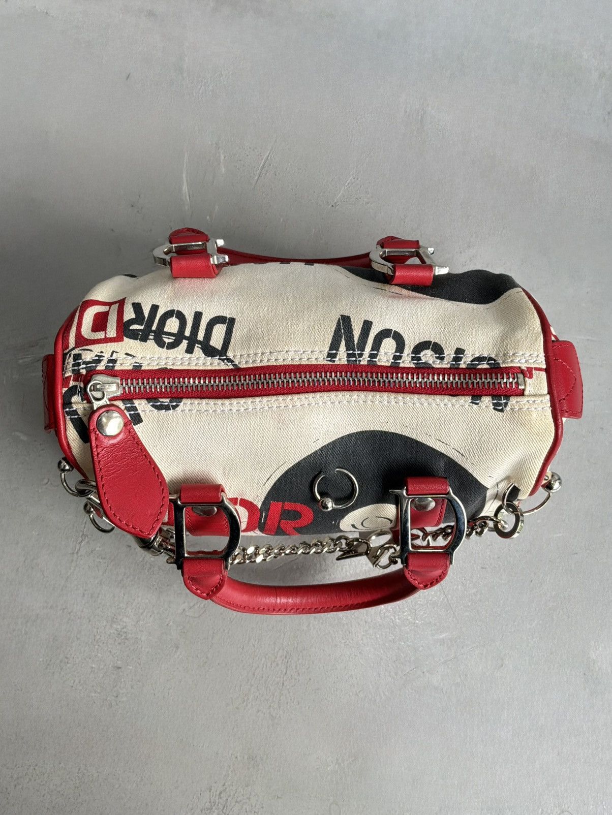Dior Dior - Galliano Era - Hardcore Pierced Mini Boston Bag Size ONE SIZE - 15 Thumbnail