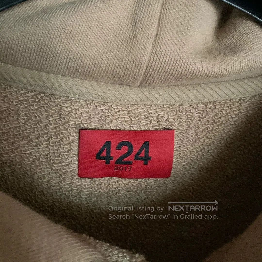 424 424 Brown Hoodie Size M. Size US M / EU 48-50 / 2 - 3 Thumbnail