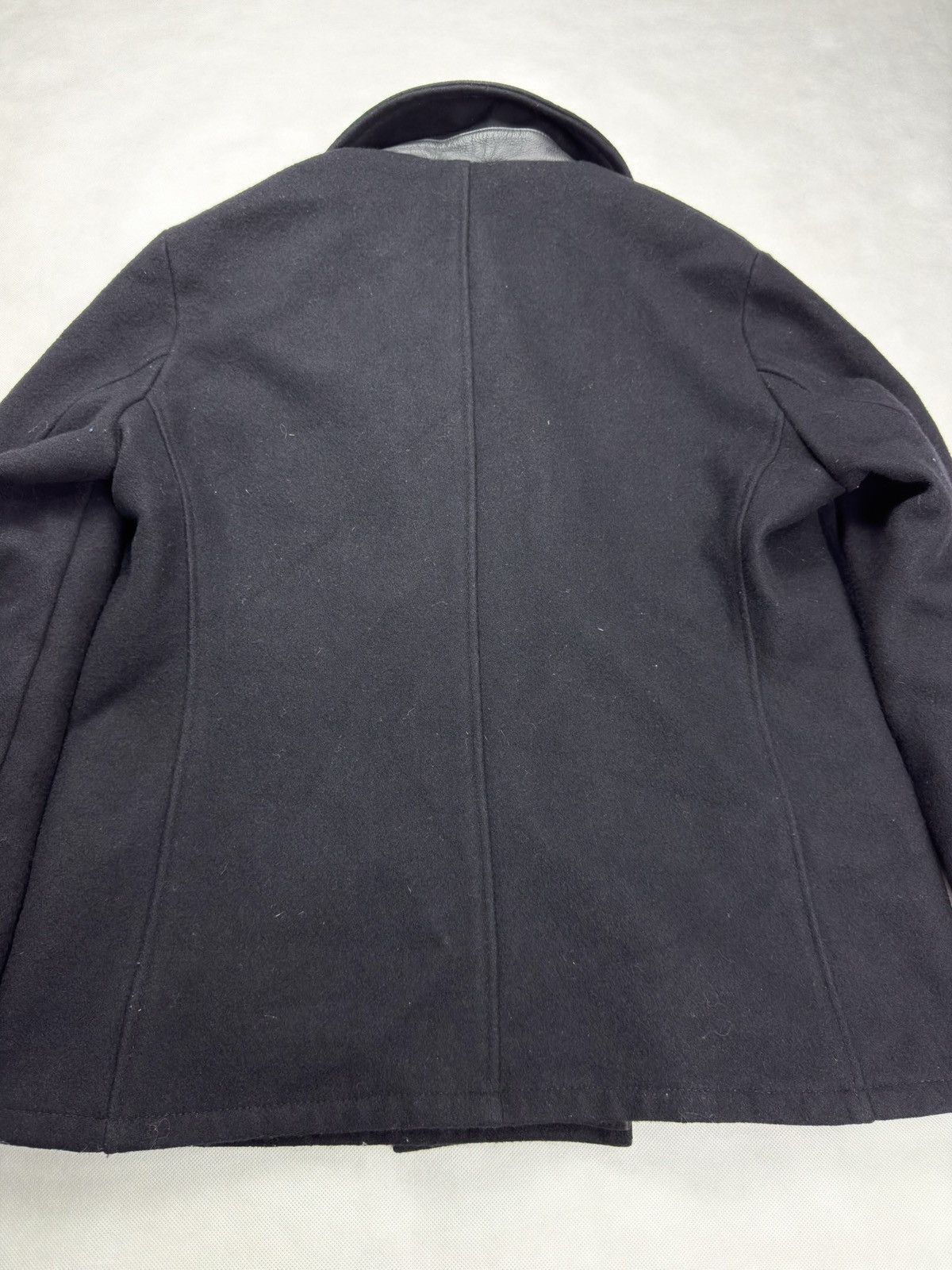 Schott Vintage Schott Peacoat Navy Military USA Made 2XL Size US XXL / EU 58 / 5 - 10 Thumbnail