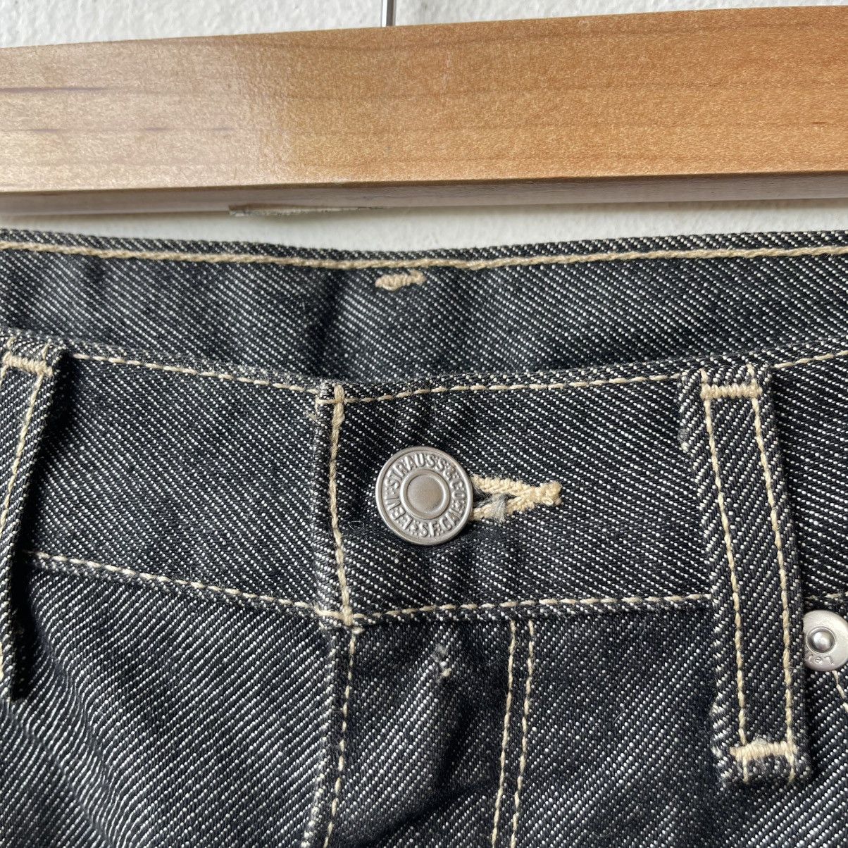 Levi's Thrashed Levi’s Engineered 3D Painted "Money" Denim Jeans Size US 30 / EU 46 - 7 Thumbnail