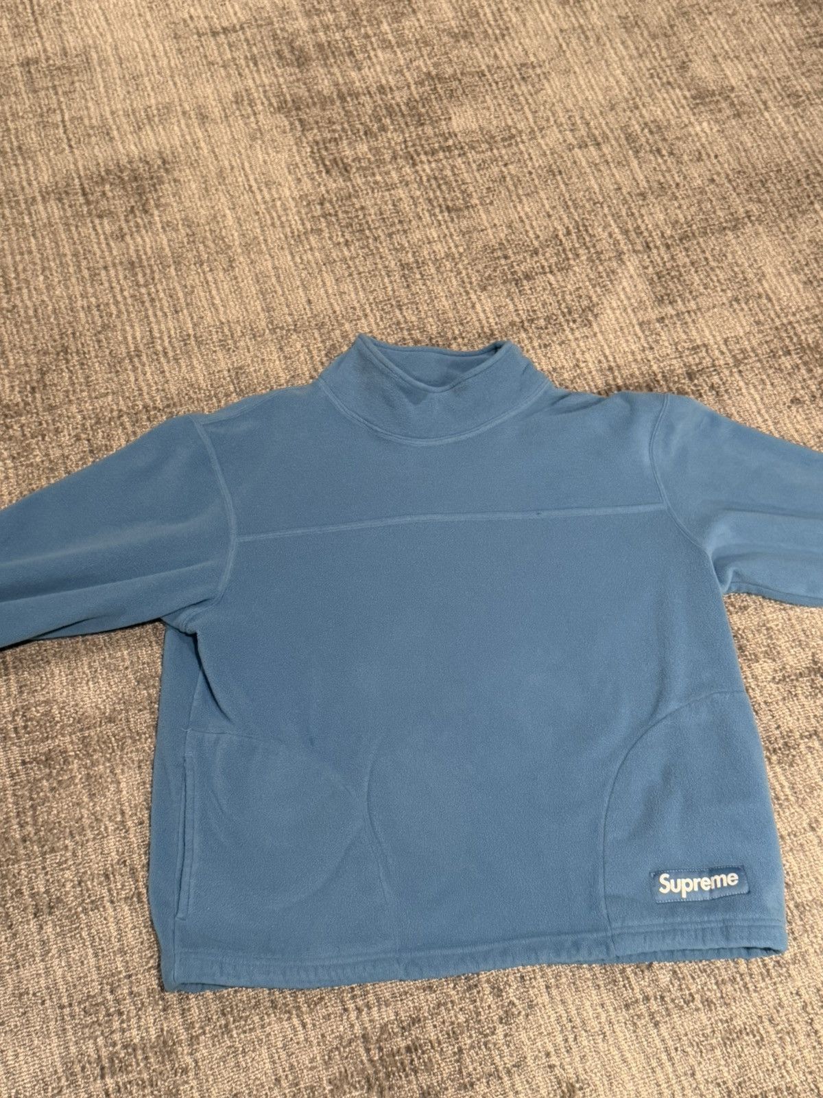Supreme Supreme Polartec Mock Neck Pullover Size US S / EU 44-46 / 1 - 1 Thumbnail